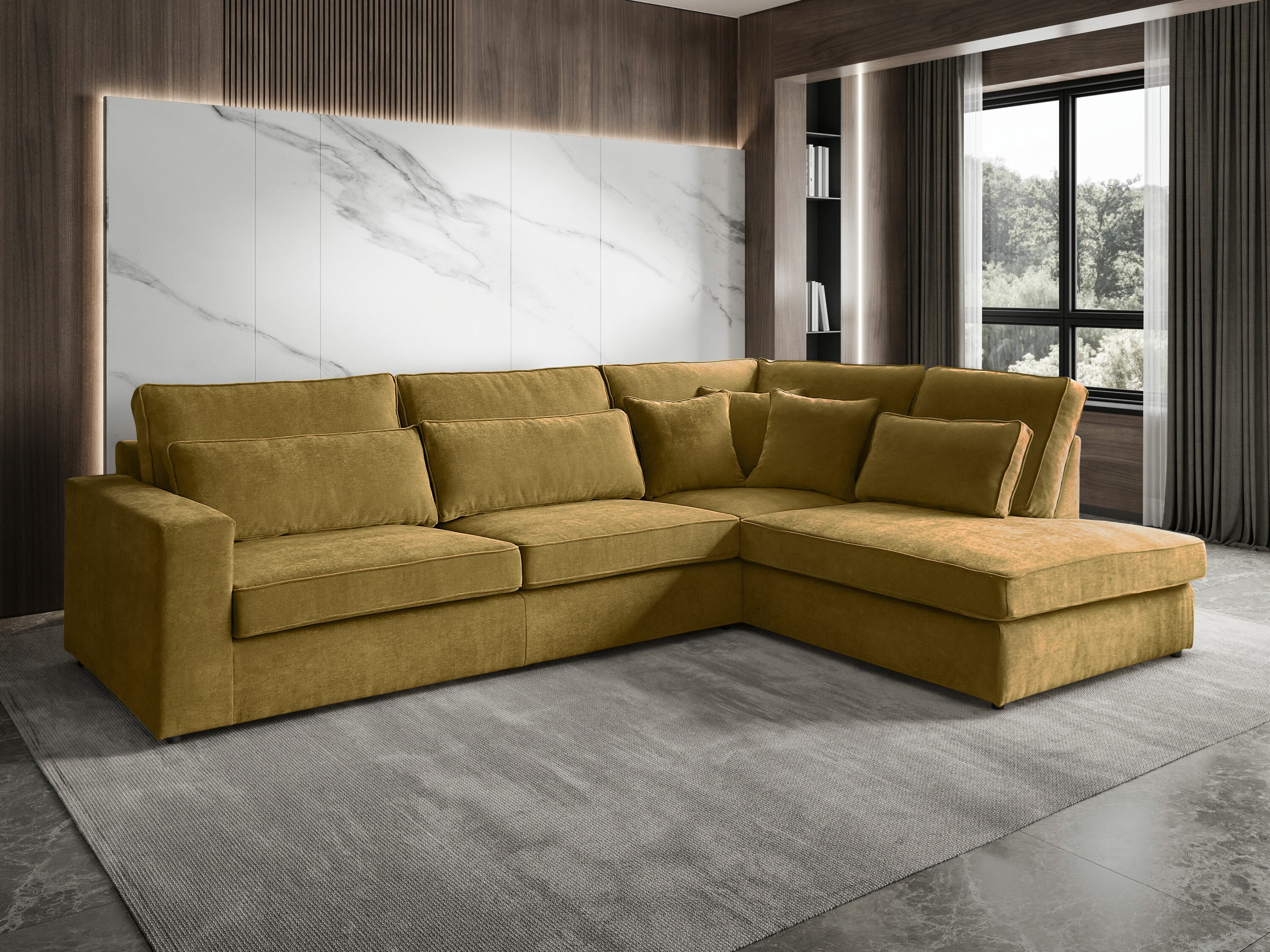 Угловой диван Margate 122 (Sereno 689)