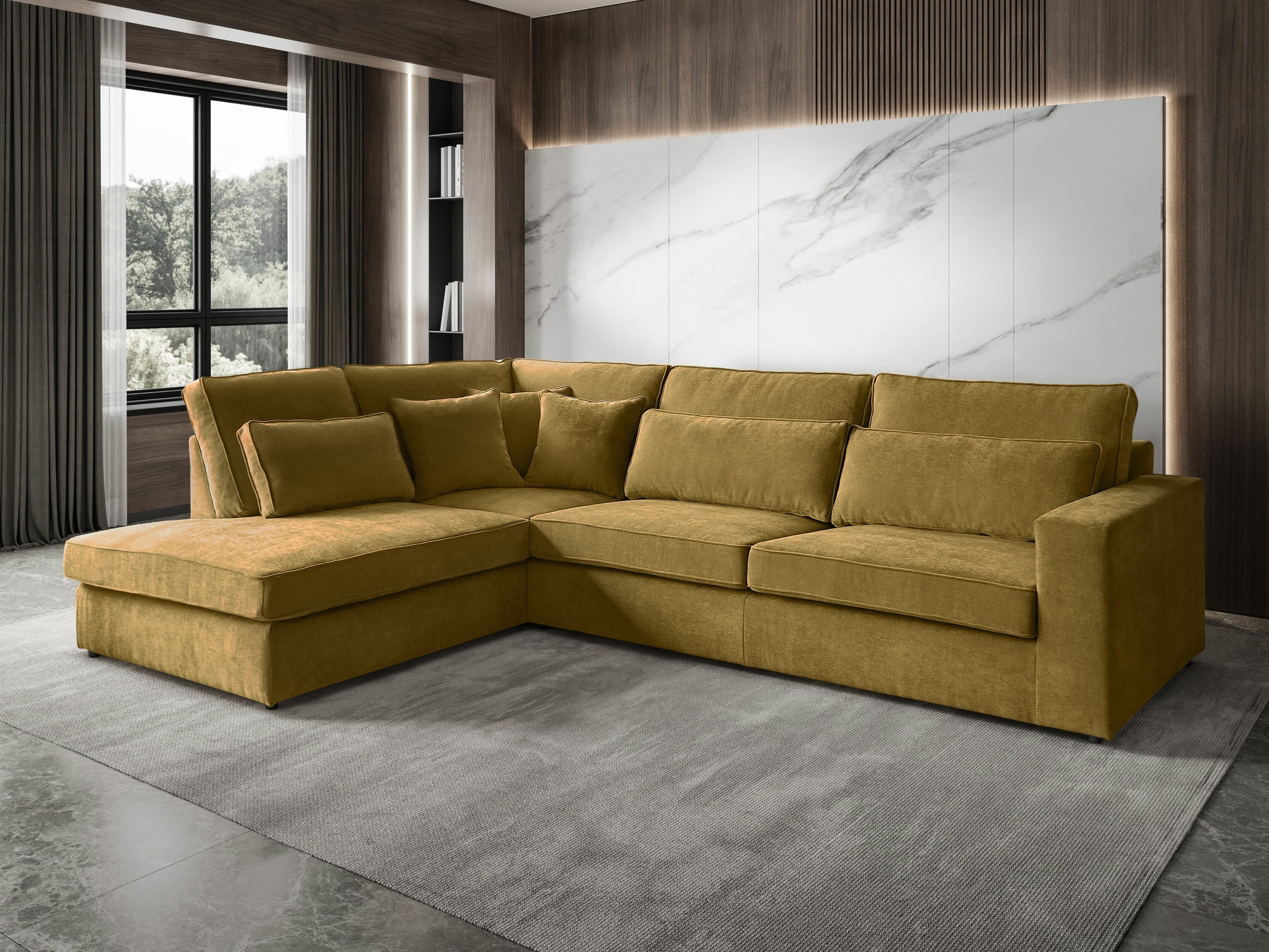 Угловой диван Margate 122 (Sereno 689)