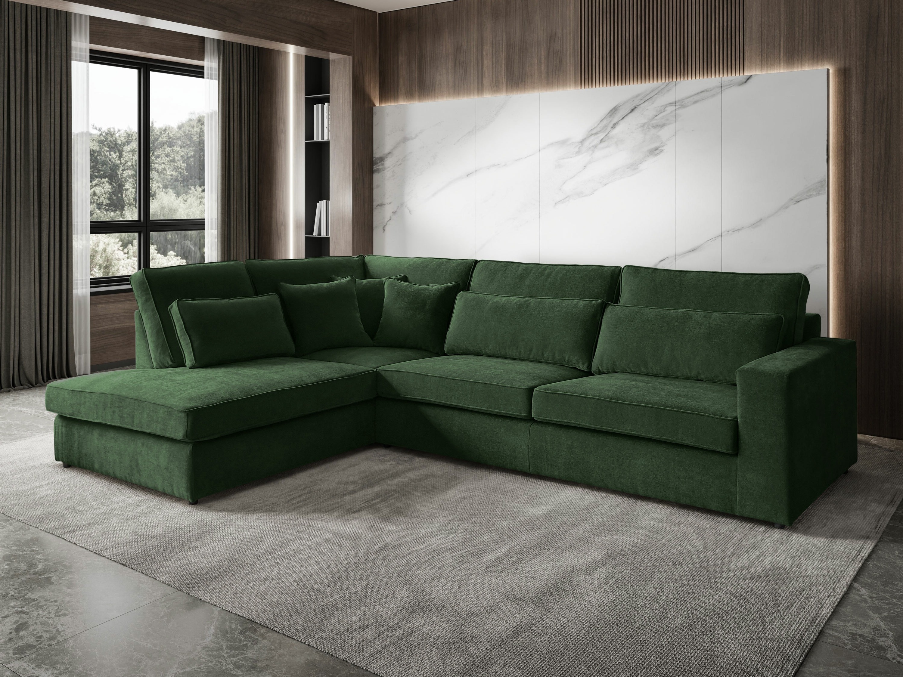 Угловой диван Margate 122 (Sereno 690)