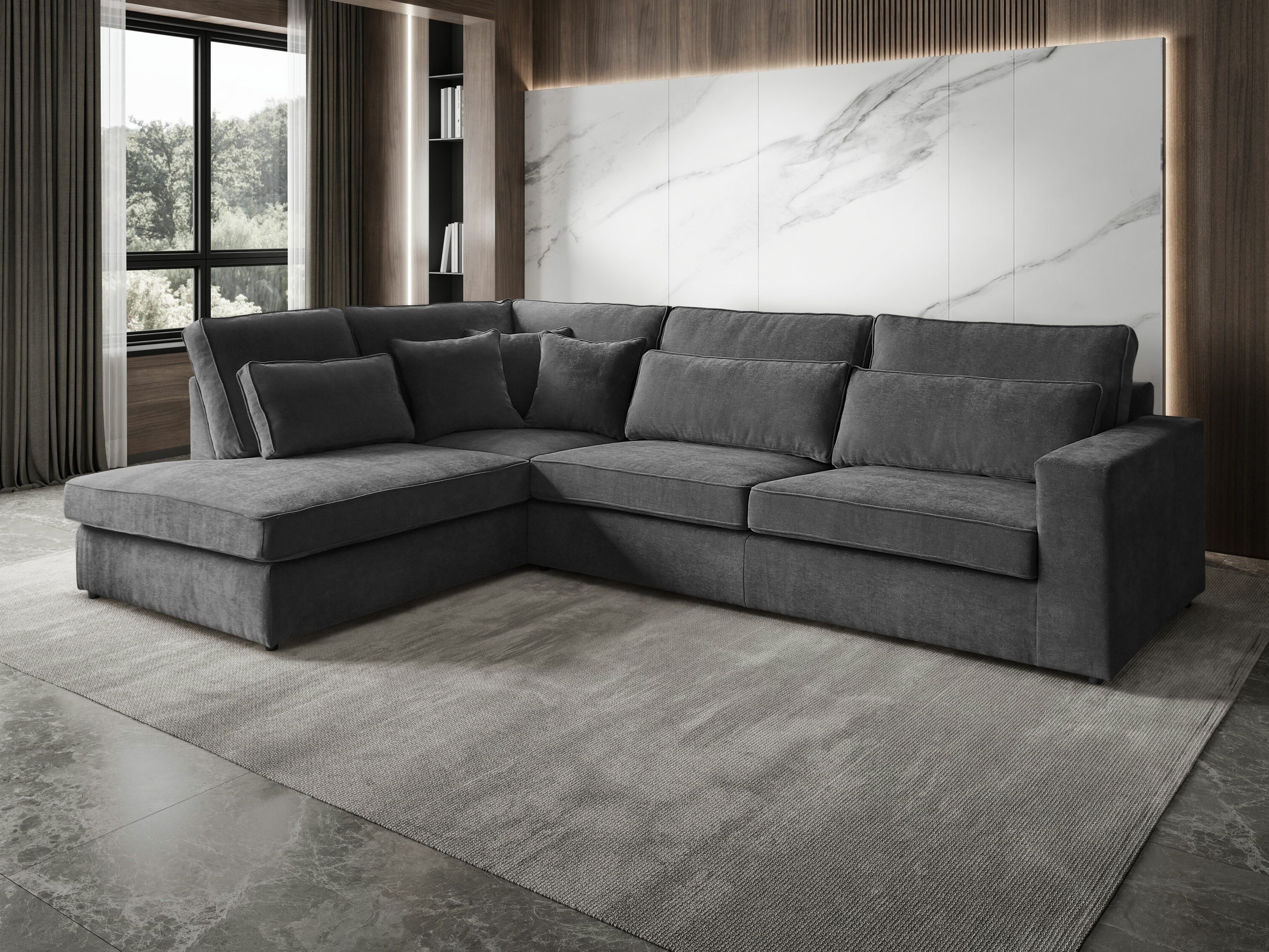 Угловой диван Margate 122 (Sereno 695)