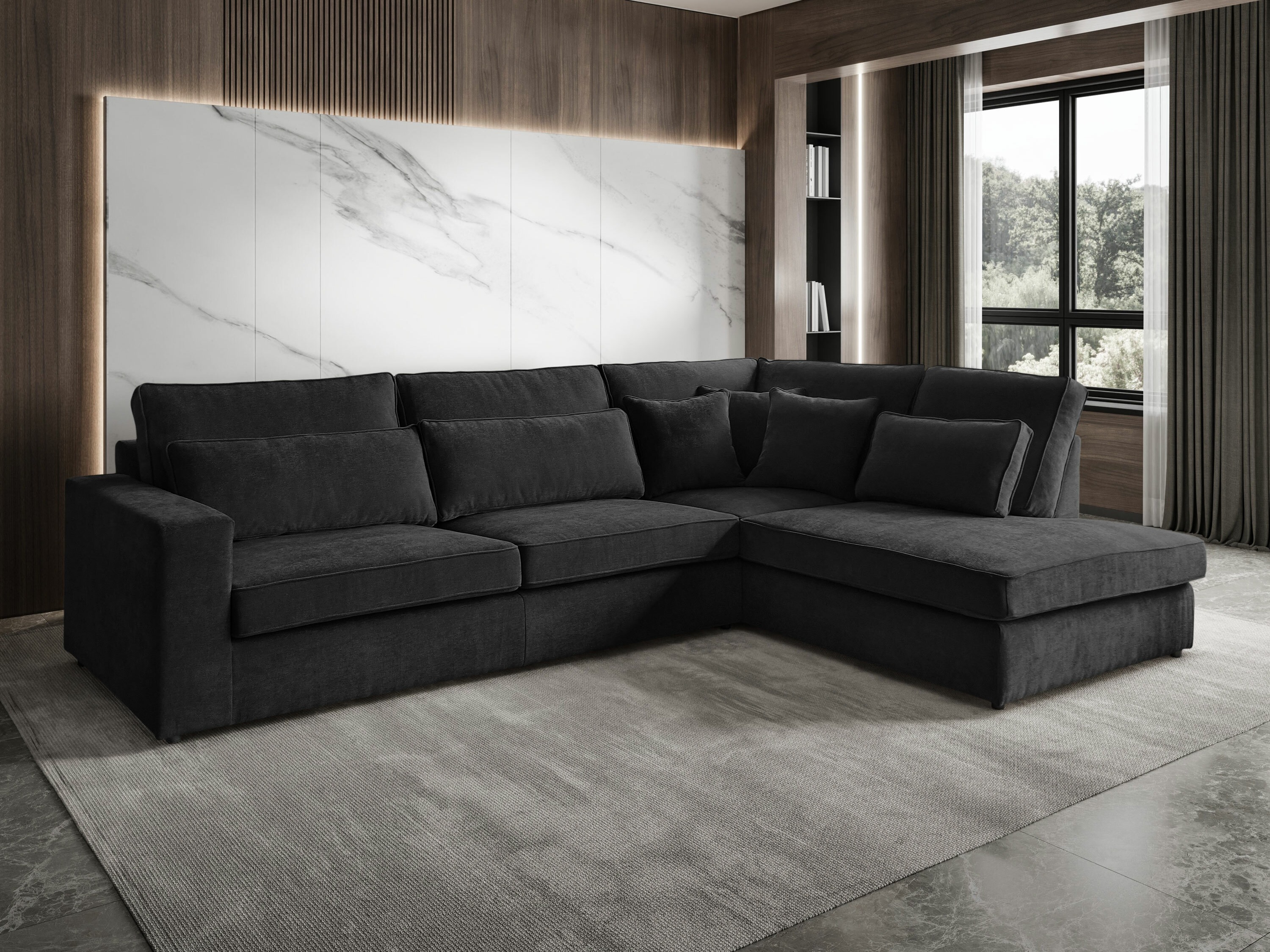 Угловой диван Margate 122 (Sereno 696)