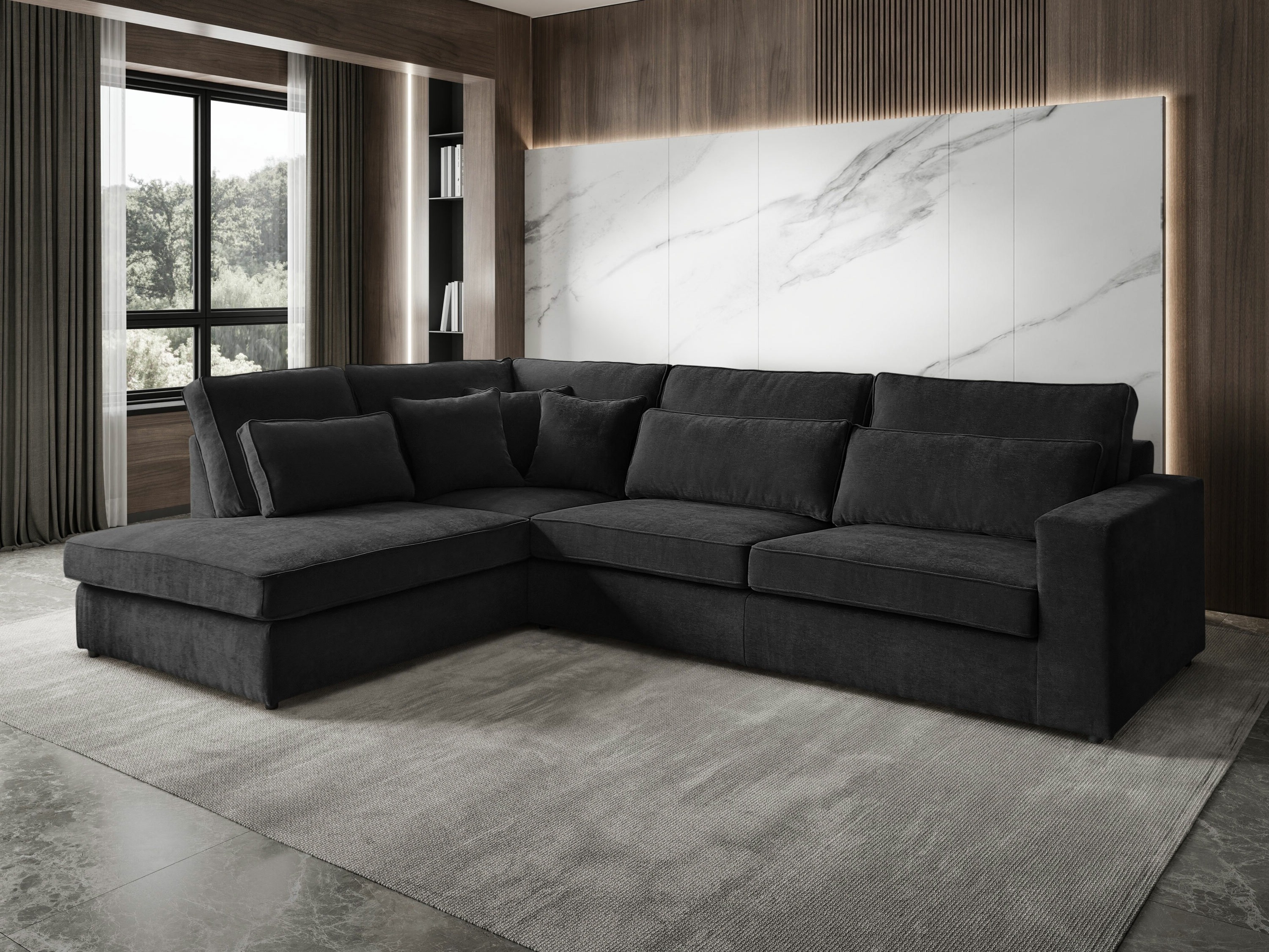 Угловой диван Margate 122 (Sereno 696)