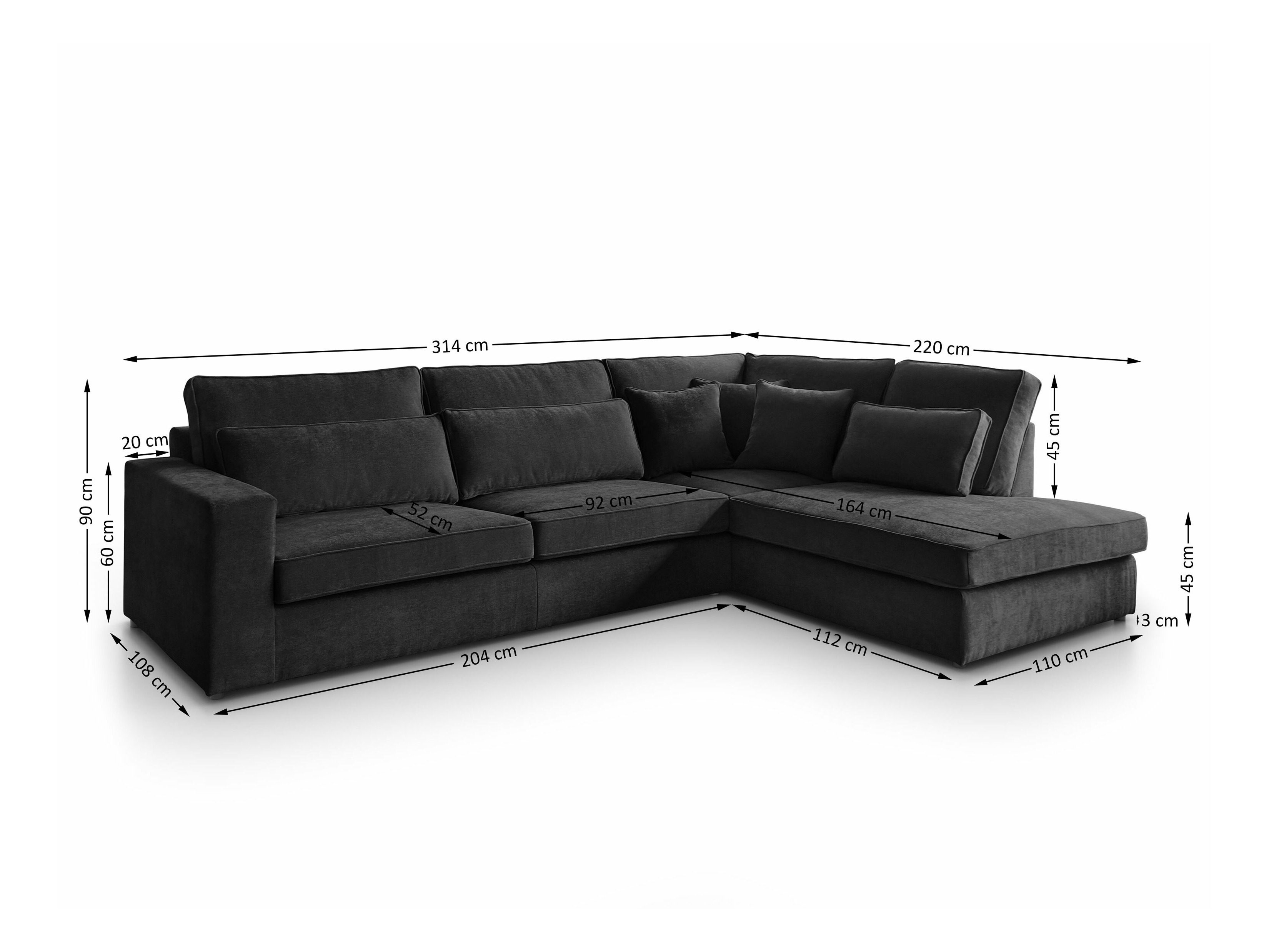 Угловой диван Margate 122 (Sereno 696)