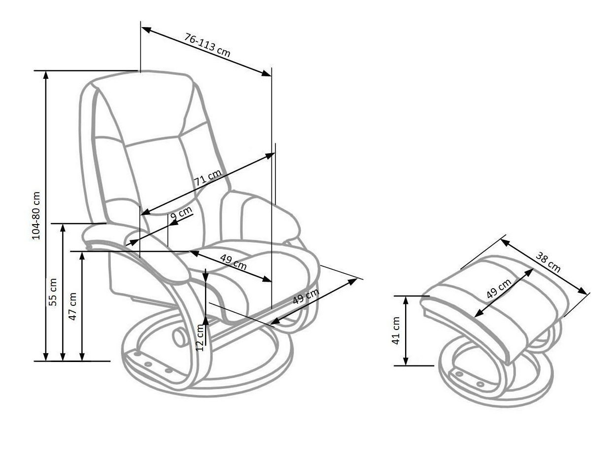 Кресло Houston 573 (Бежевый)