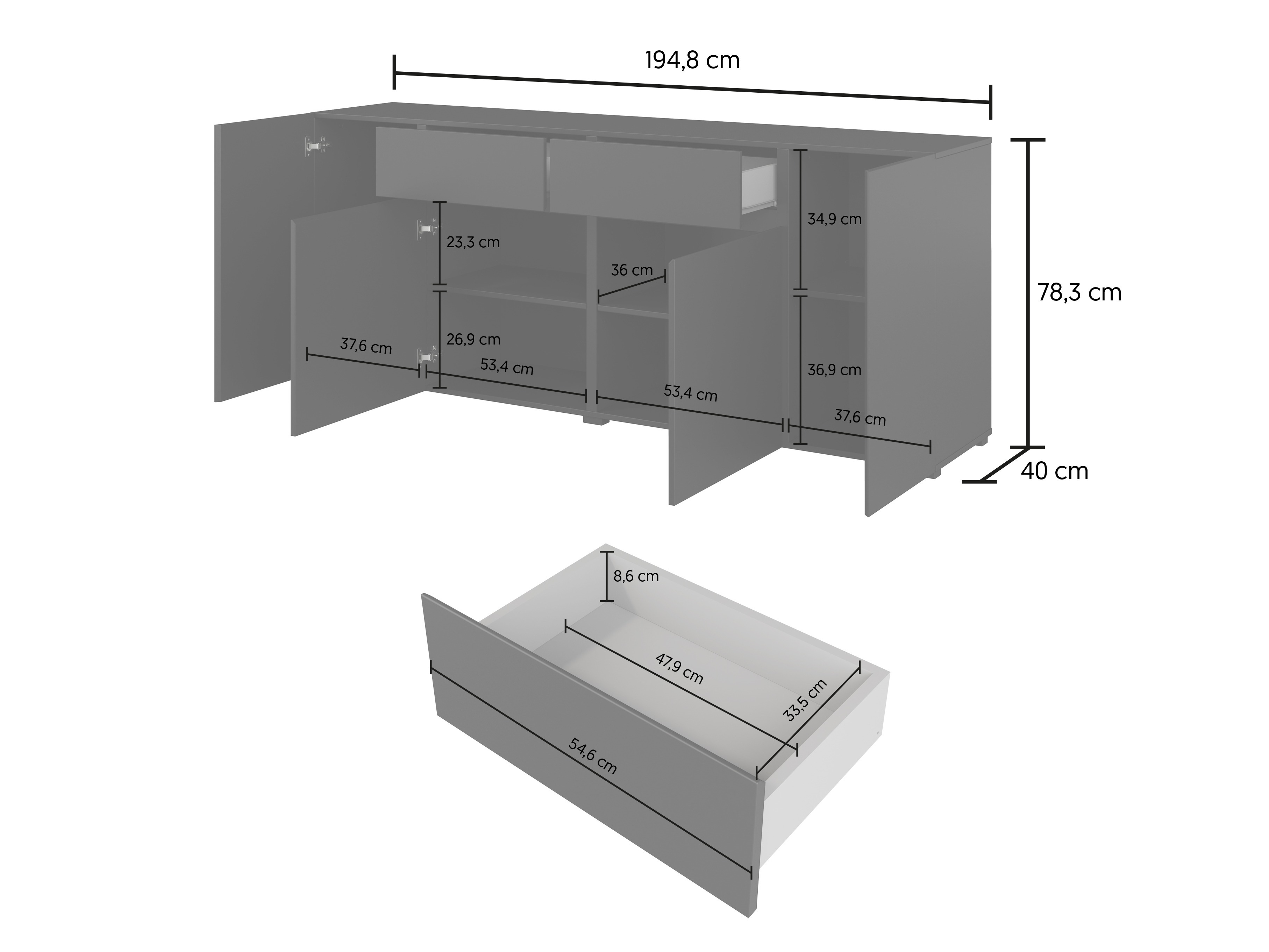 Kumode Elbleve 103 (Melns)