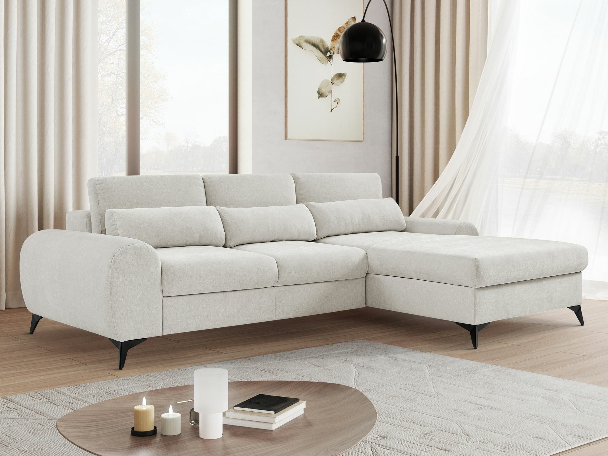 Stūra dīvāns Margate 125 (Sereno 681)