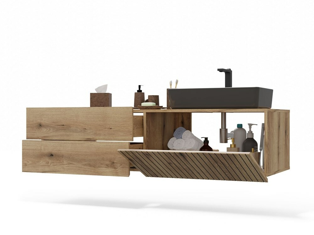 Piekarams vannas istabas skapītis izlietnei Mandeville 324