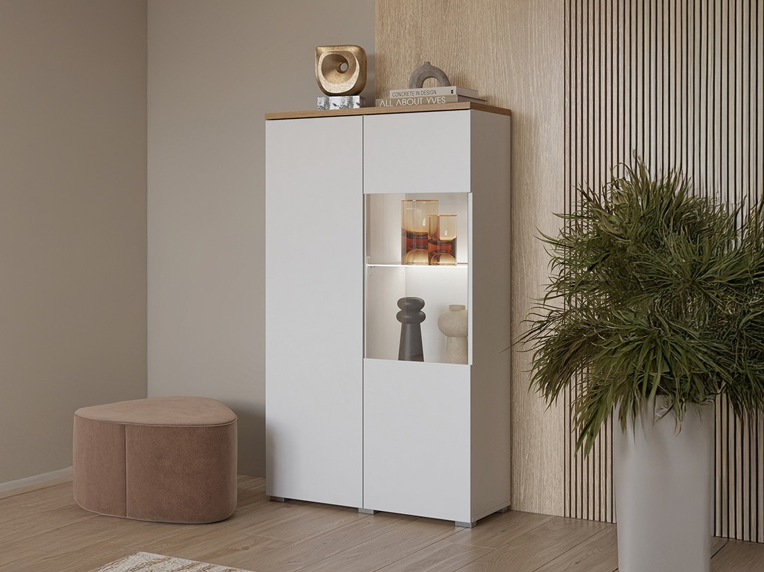 Plaukts Baletu 108 (Balts + Ozols)