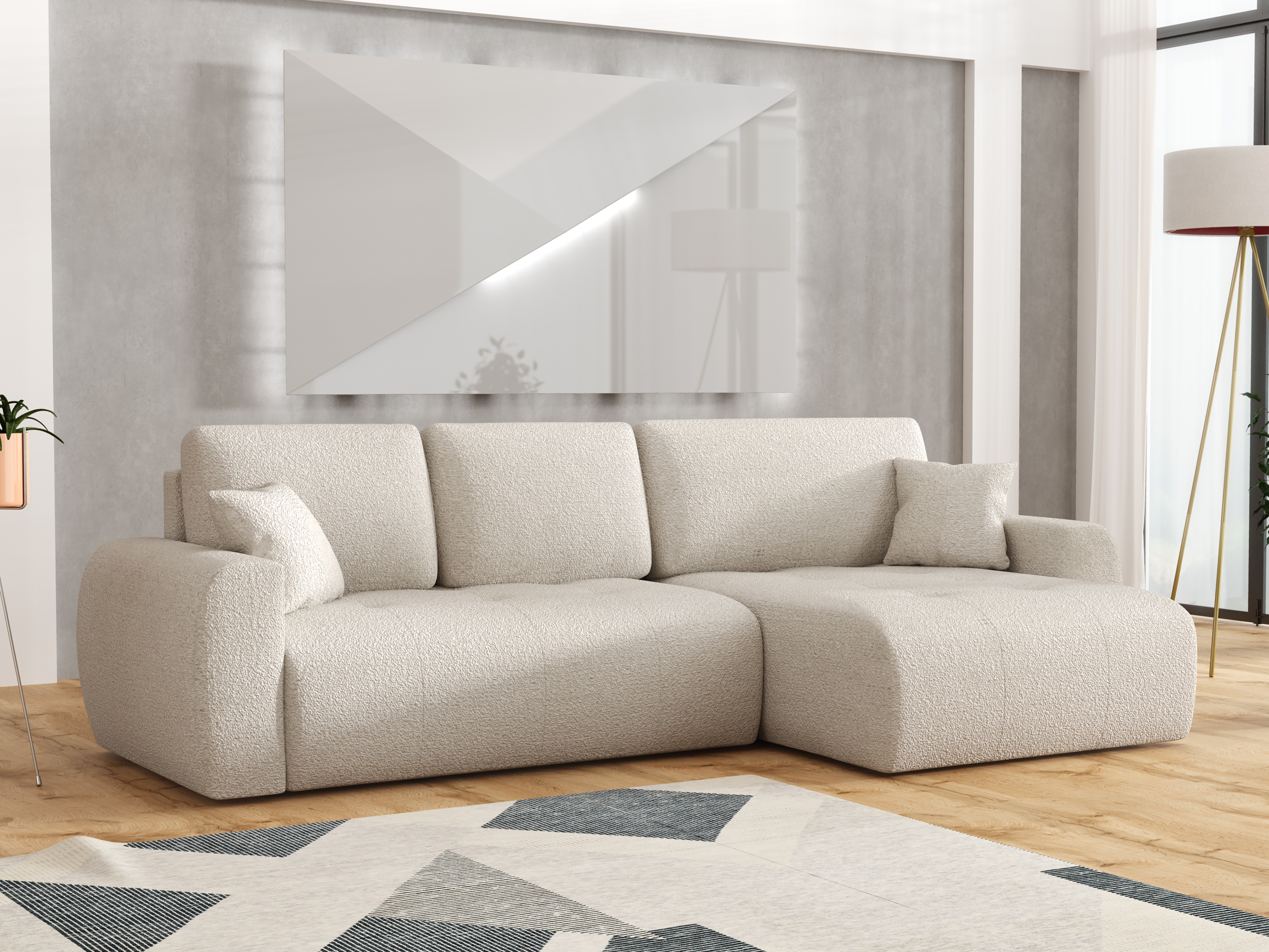 Stūra dīvāns Calexico 101