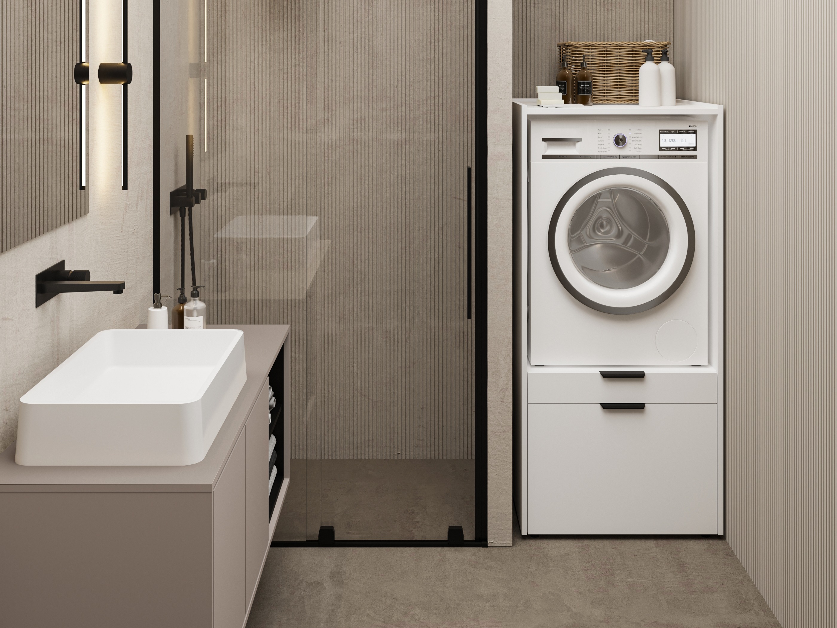 Vannas istabas plaukts Austin 376 (Balts)