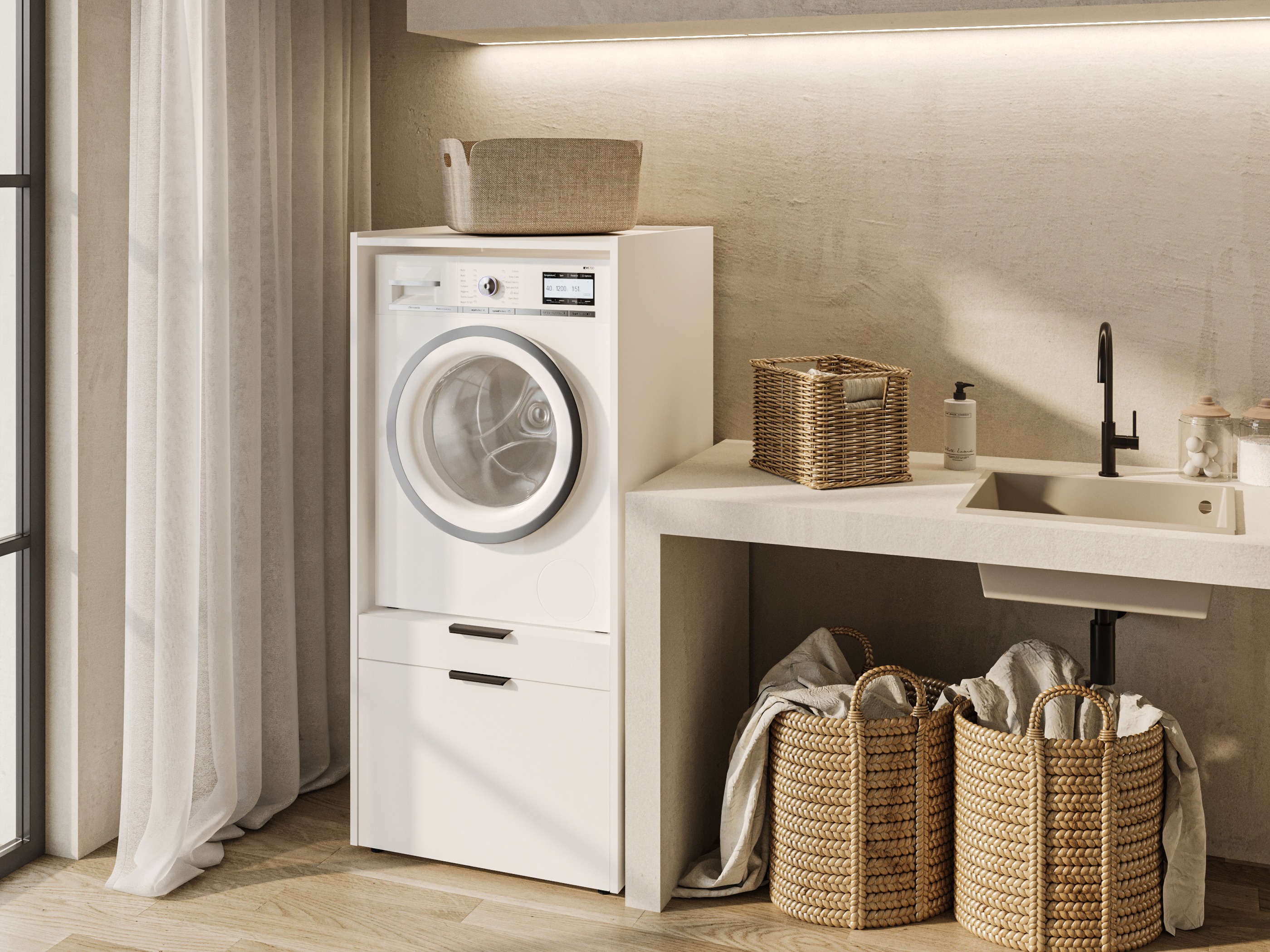 Vannas istabas plaukts Austin 376 (Balts)