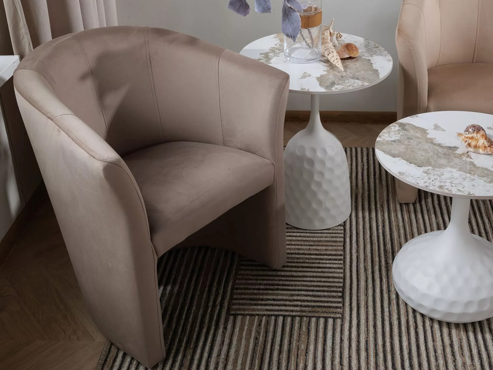 Krēsls Detroit 924 (Gaiši bēšs)