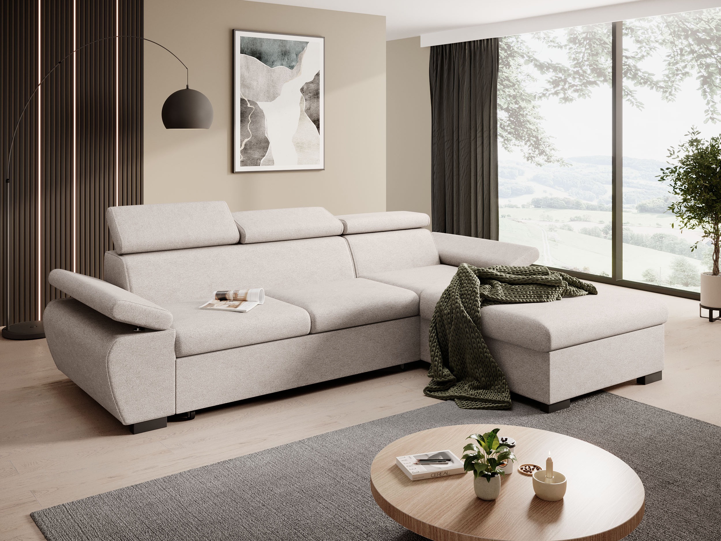 Stūra dīvāns Margate 128 (Casa 02)