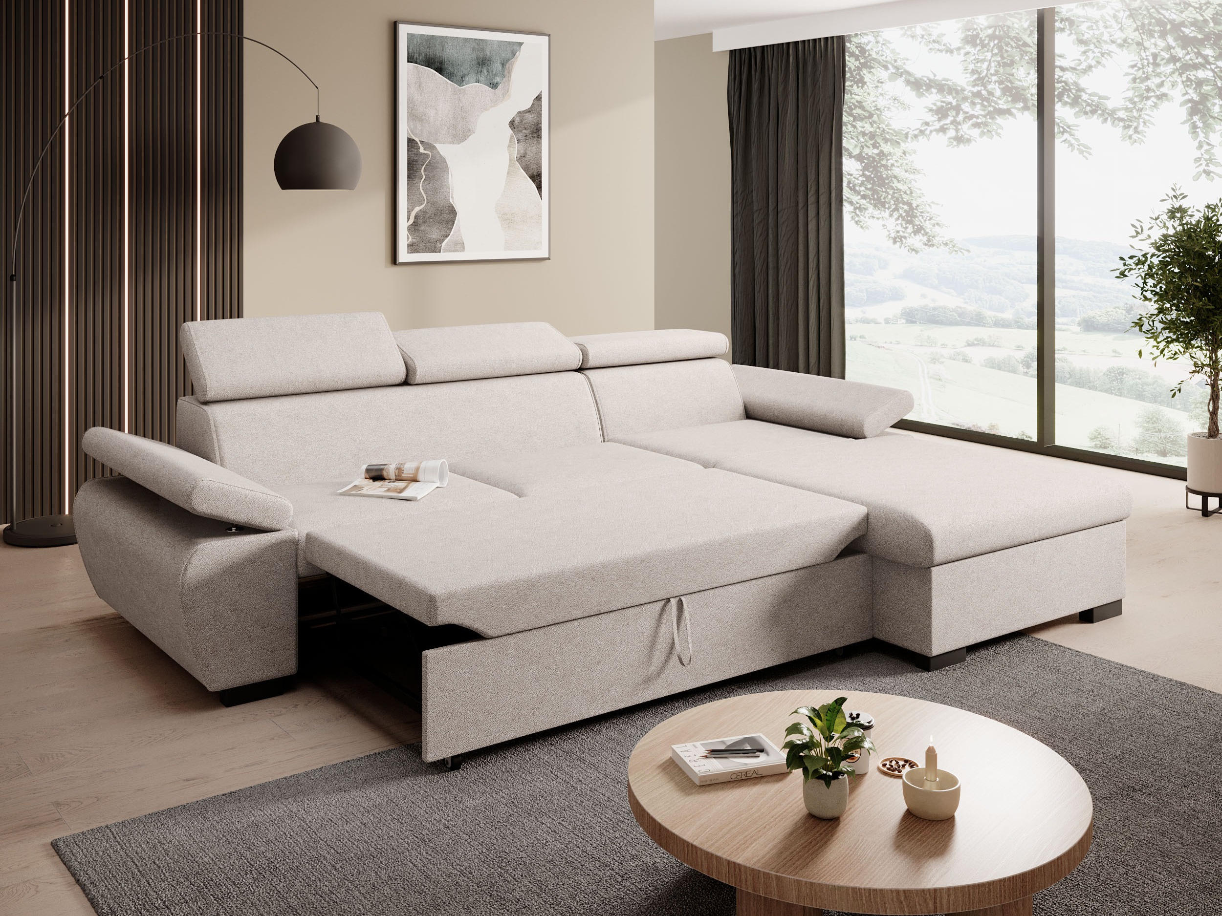 Stūra dīvāns Margate 128 (Casa 02)