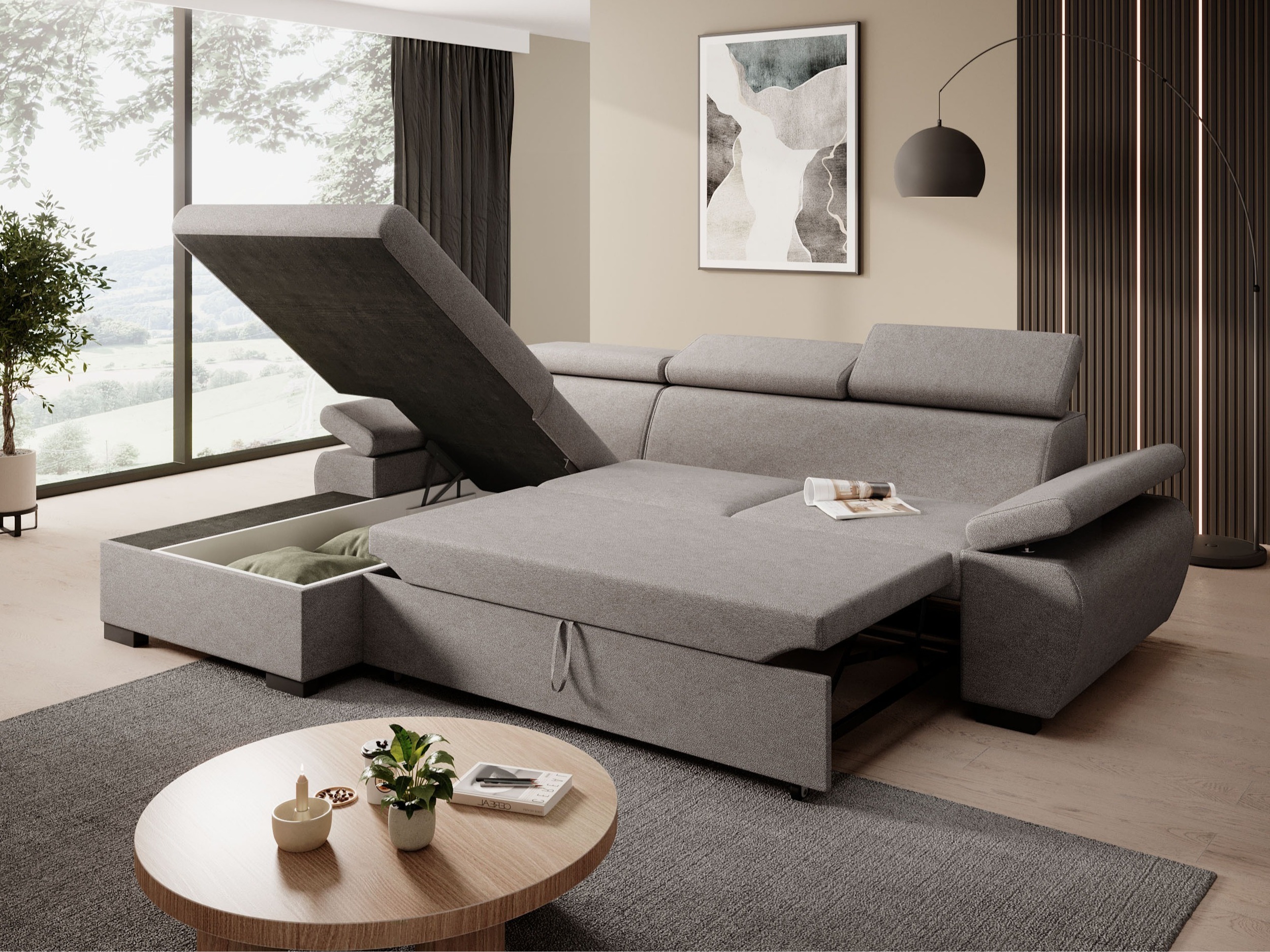 Stūra dīvāns Margate 128 (Casa 08)