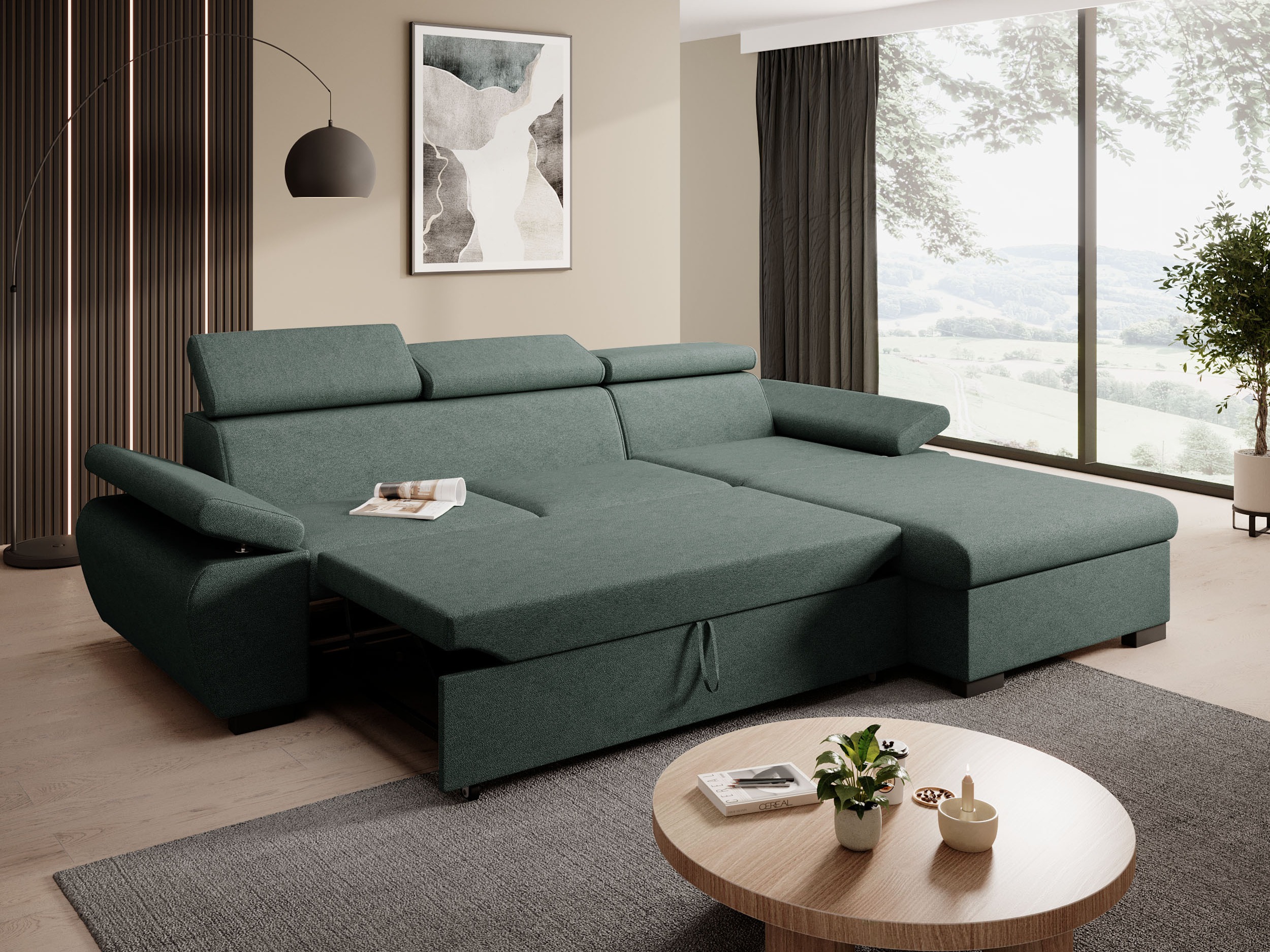 Stūra dīvāns Margate 128 (Casa 15)