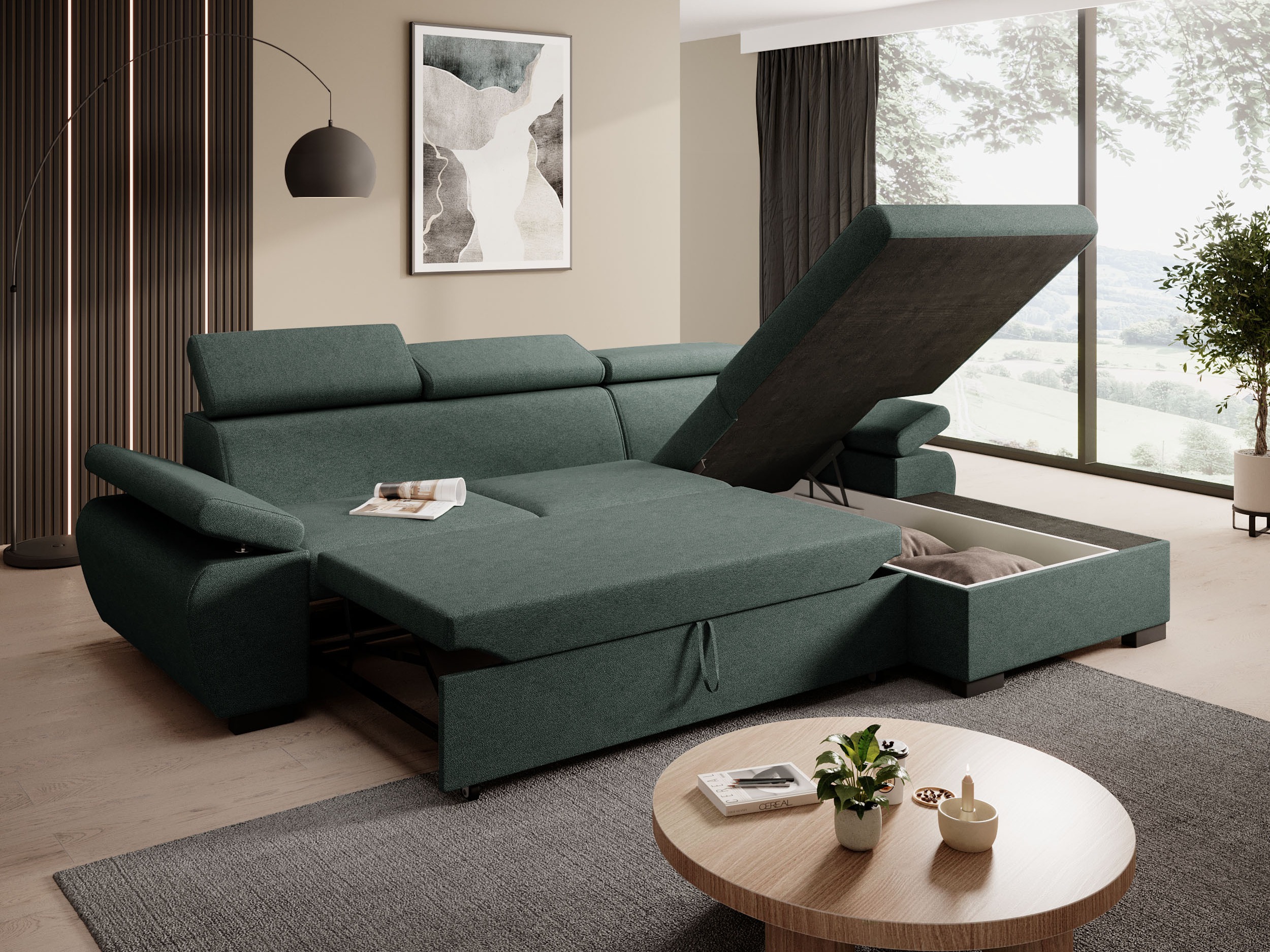 Stūra dīvāns Margate 128 (Casa 15)