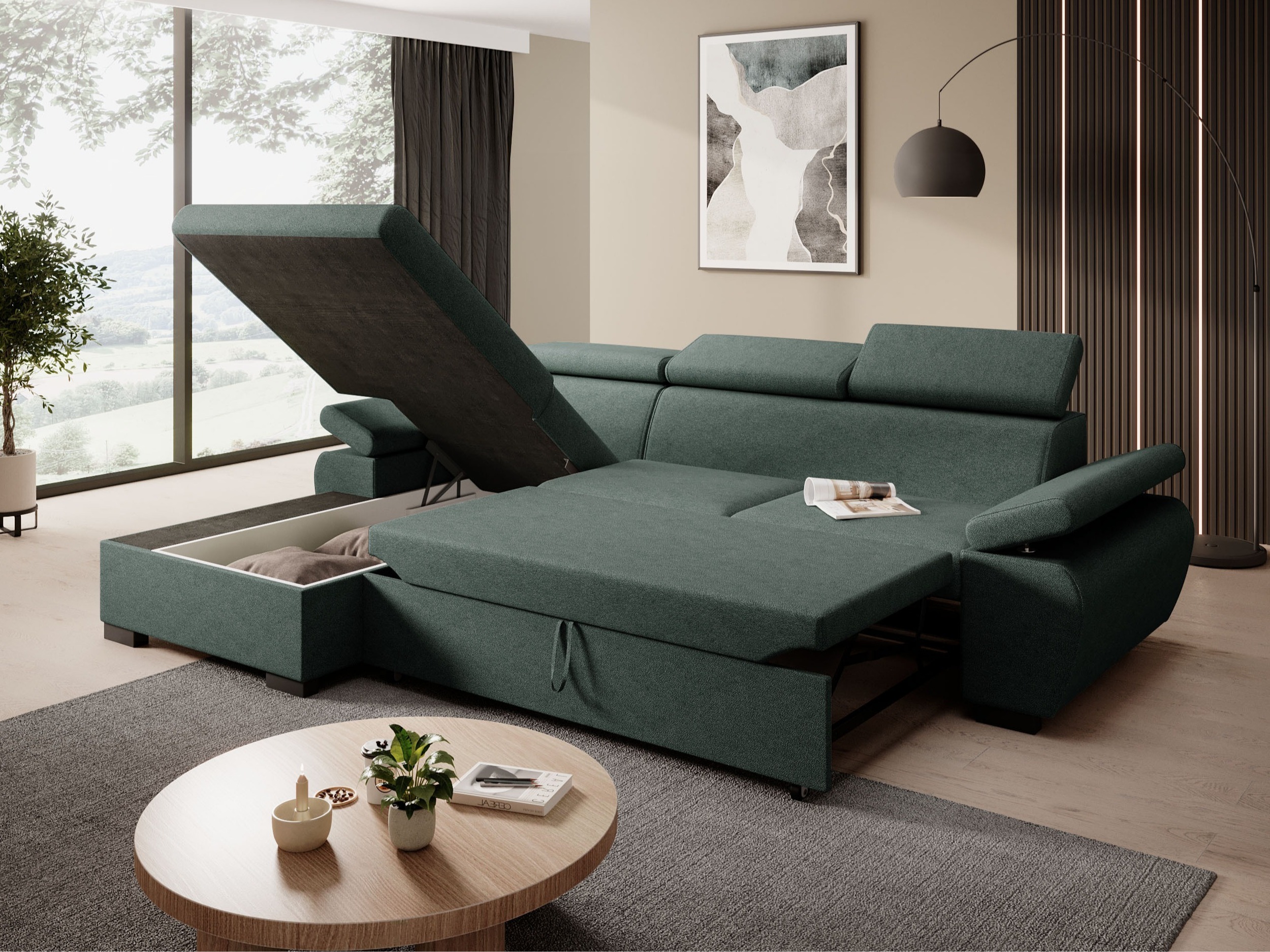 Stūra dīvāns Margate 128 (Casa 15)