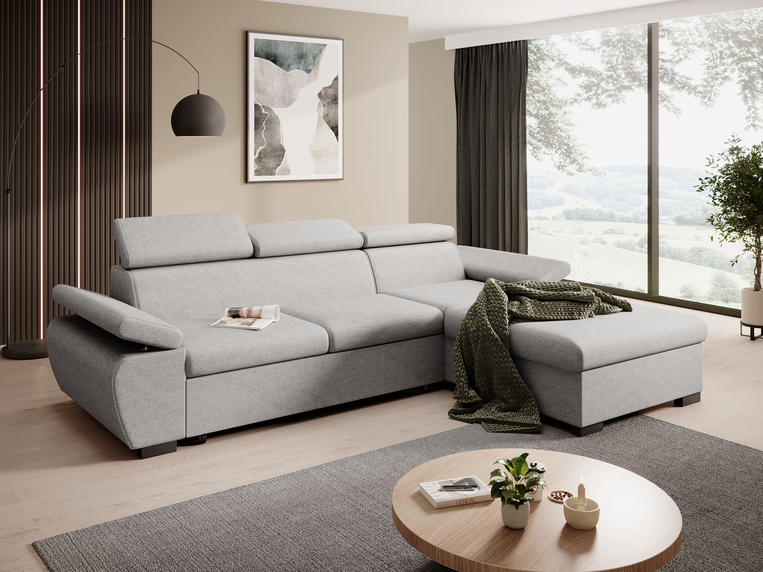 Stūra dīvāns Margate 128 (Casa 22)