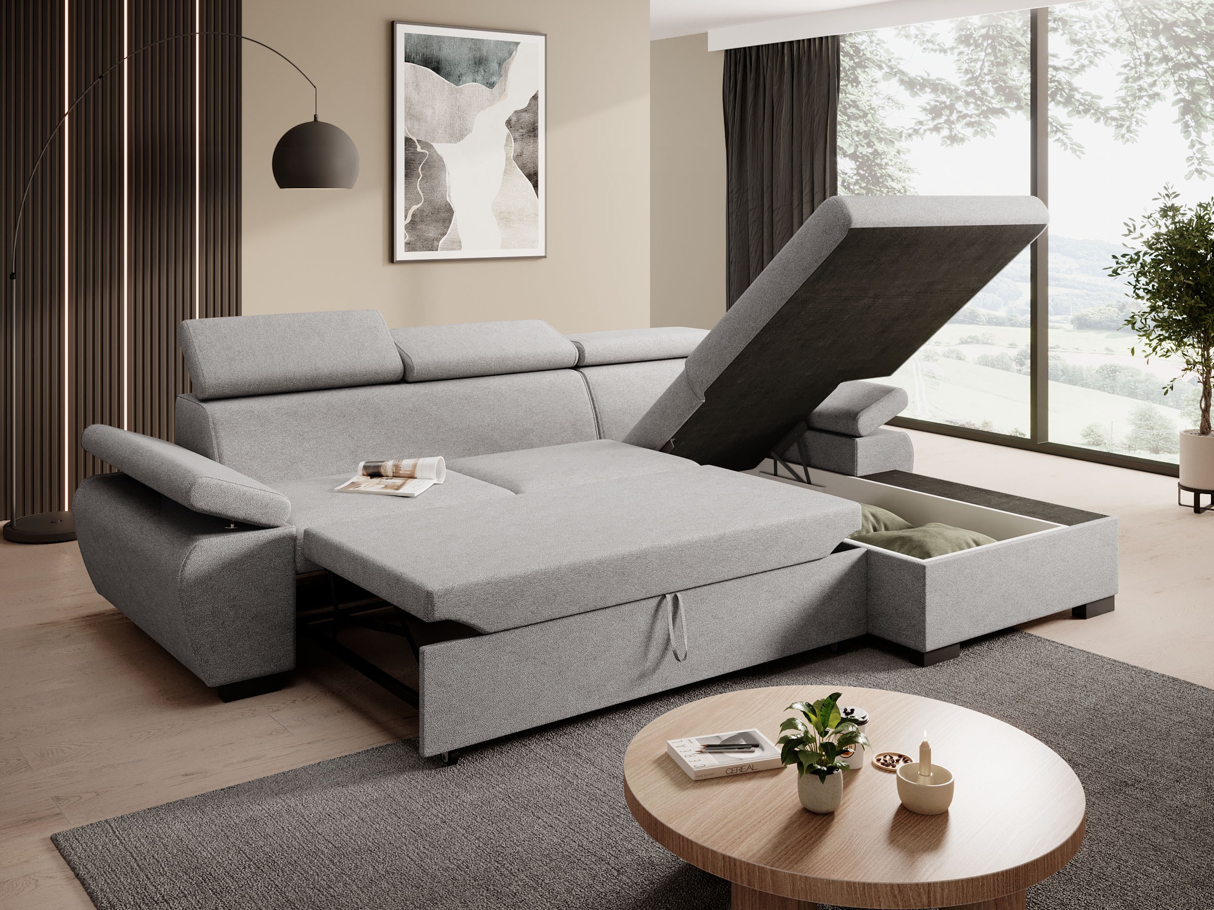 Stūra dīvāns Margate 128 (Casa 22)