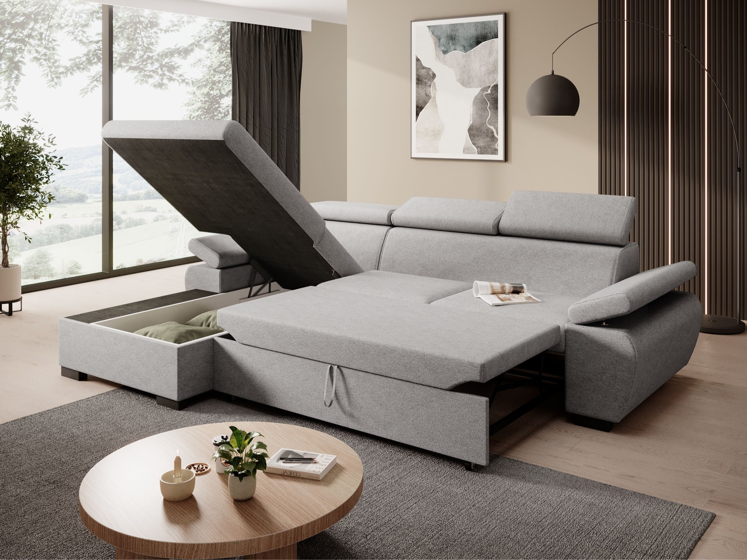 Stūra dīvāns Margate 128 (Casa 22)