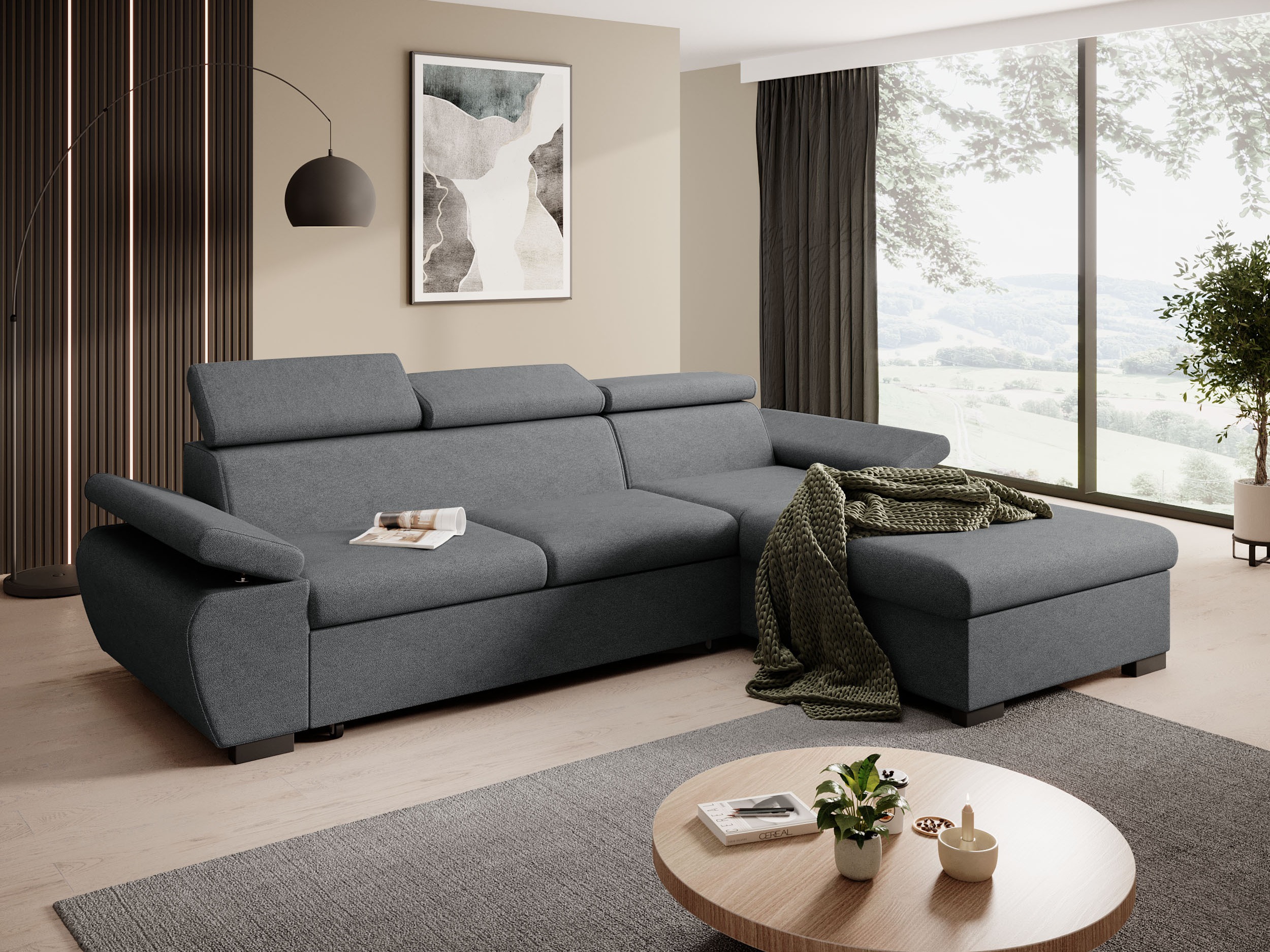 Stūra dīvāns Margate 128 (Casa 25)