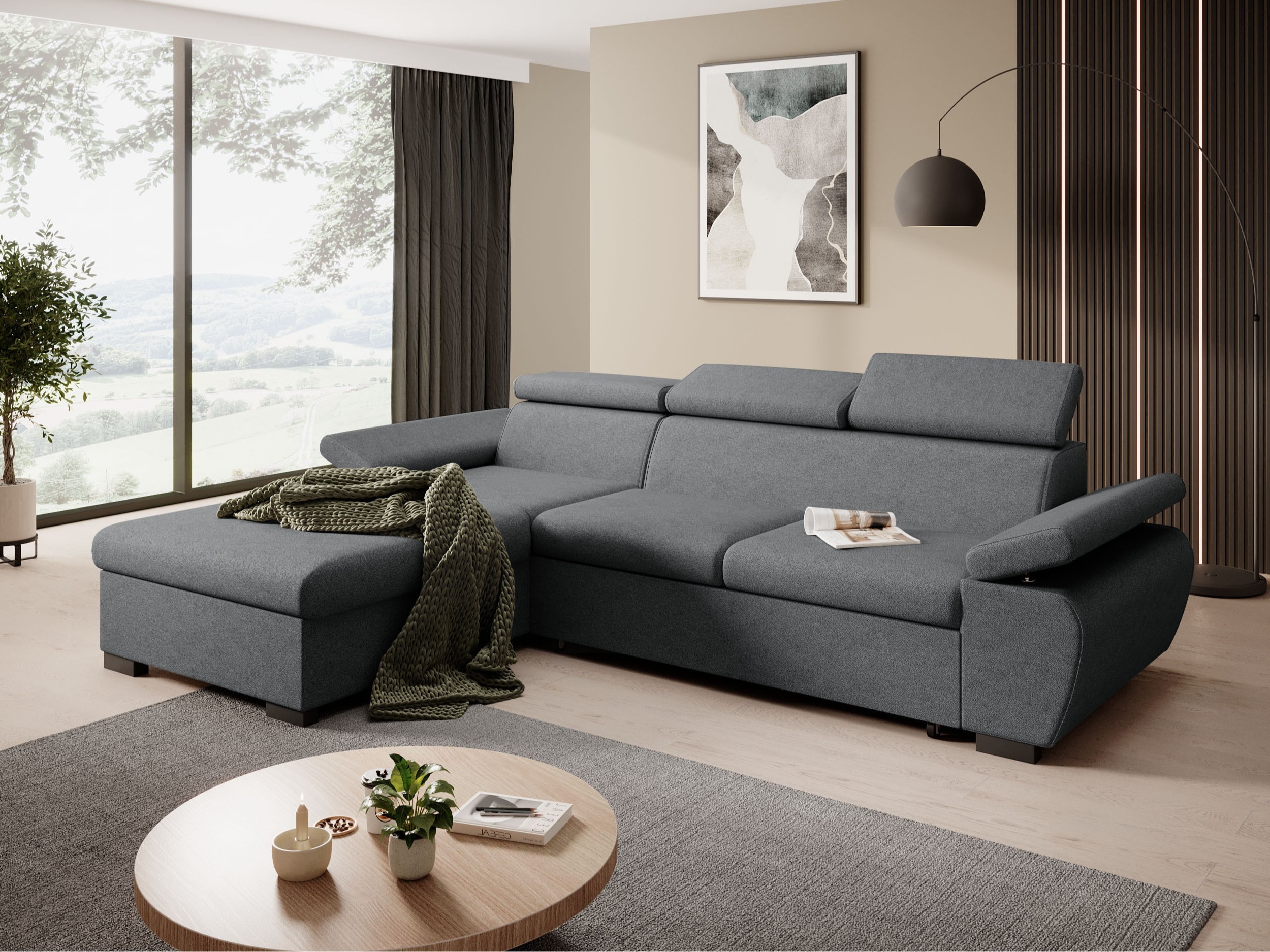 Stūra dīvāns Margate 128 (Casa 25)