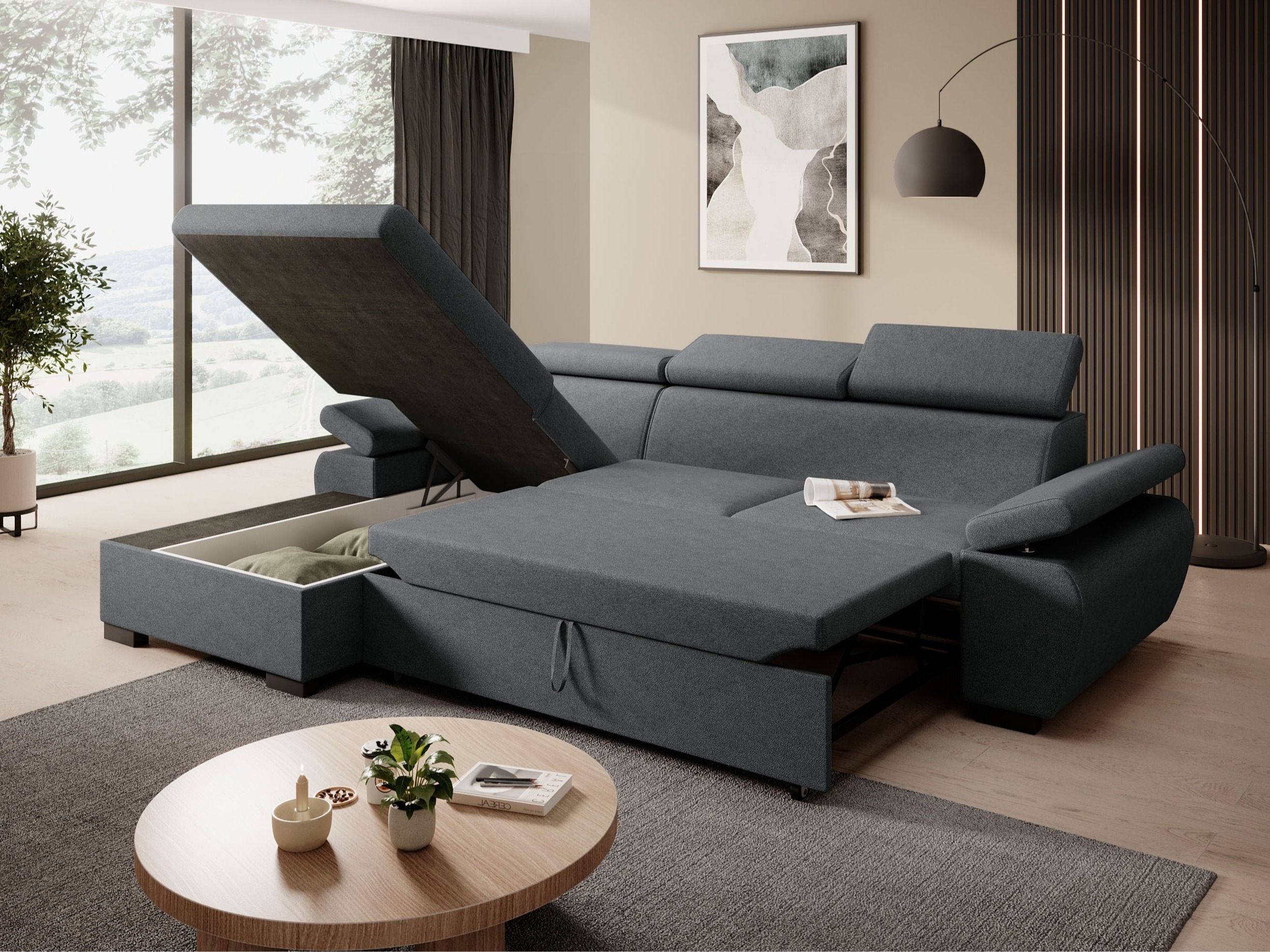 Stūra dīvāns Margate 128 (Casa 25)