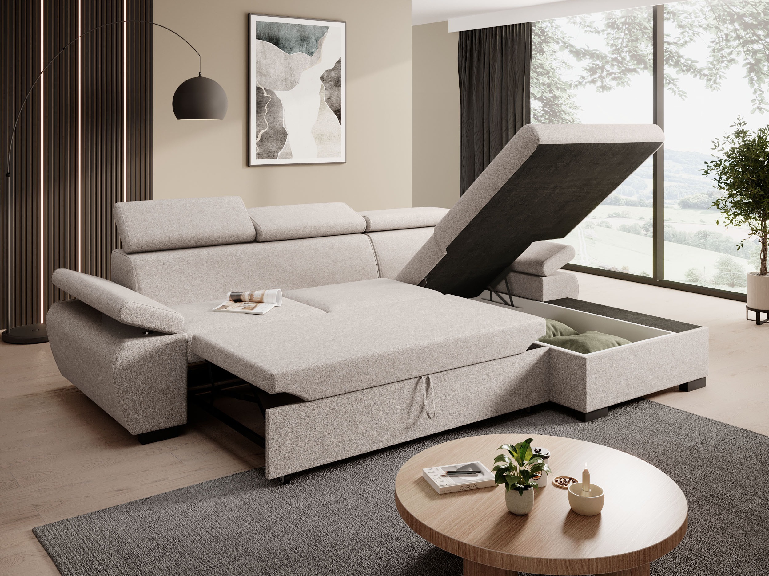 Угловой диван Margate 128 (Casa 02)