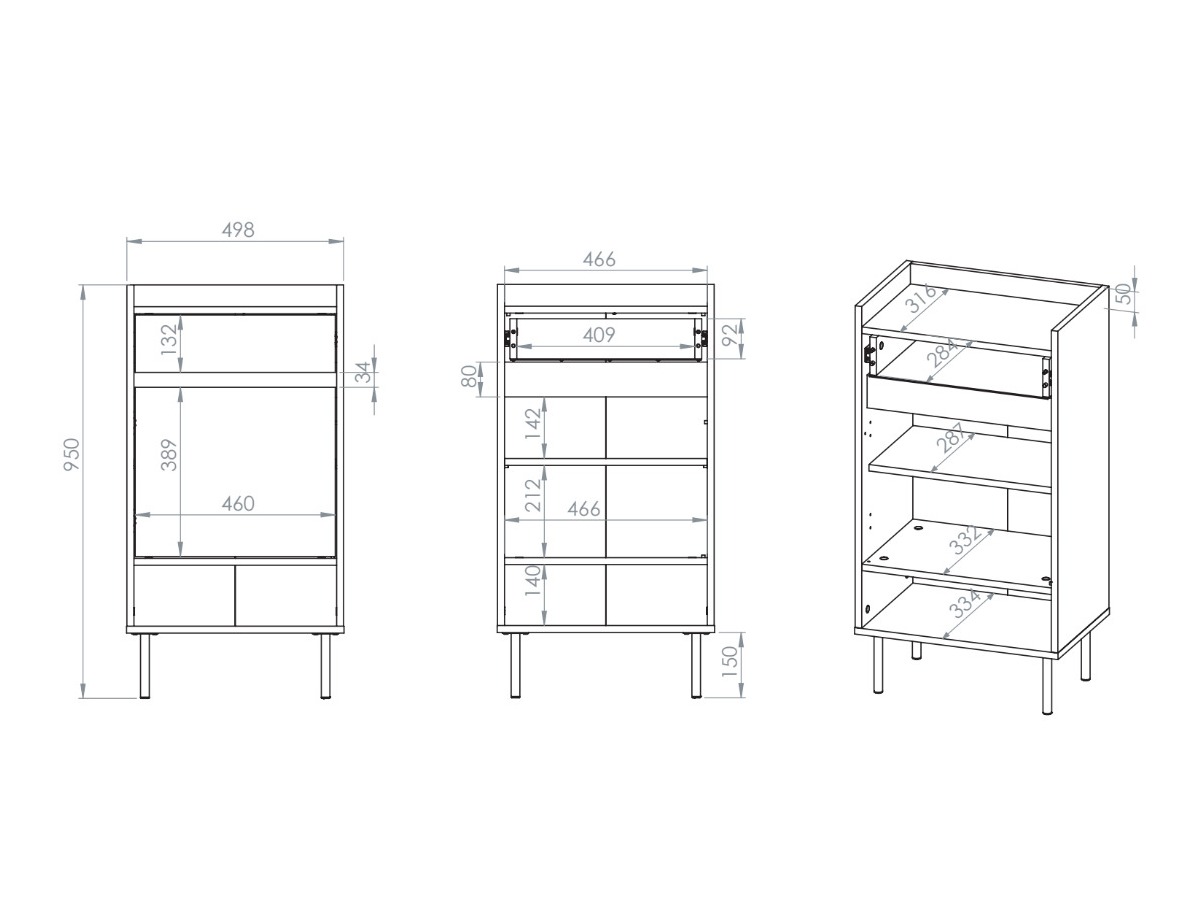 Apavu plaukts Tivorlo 106