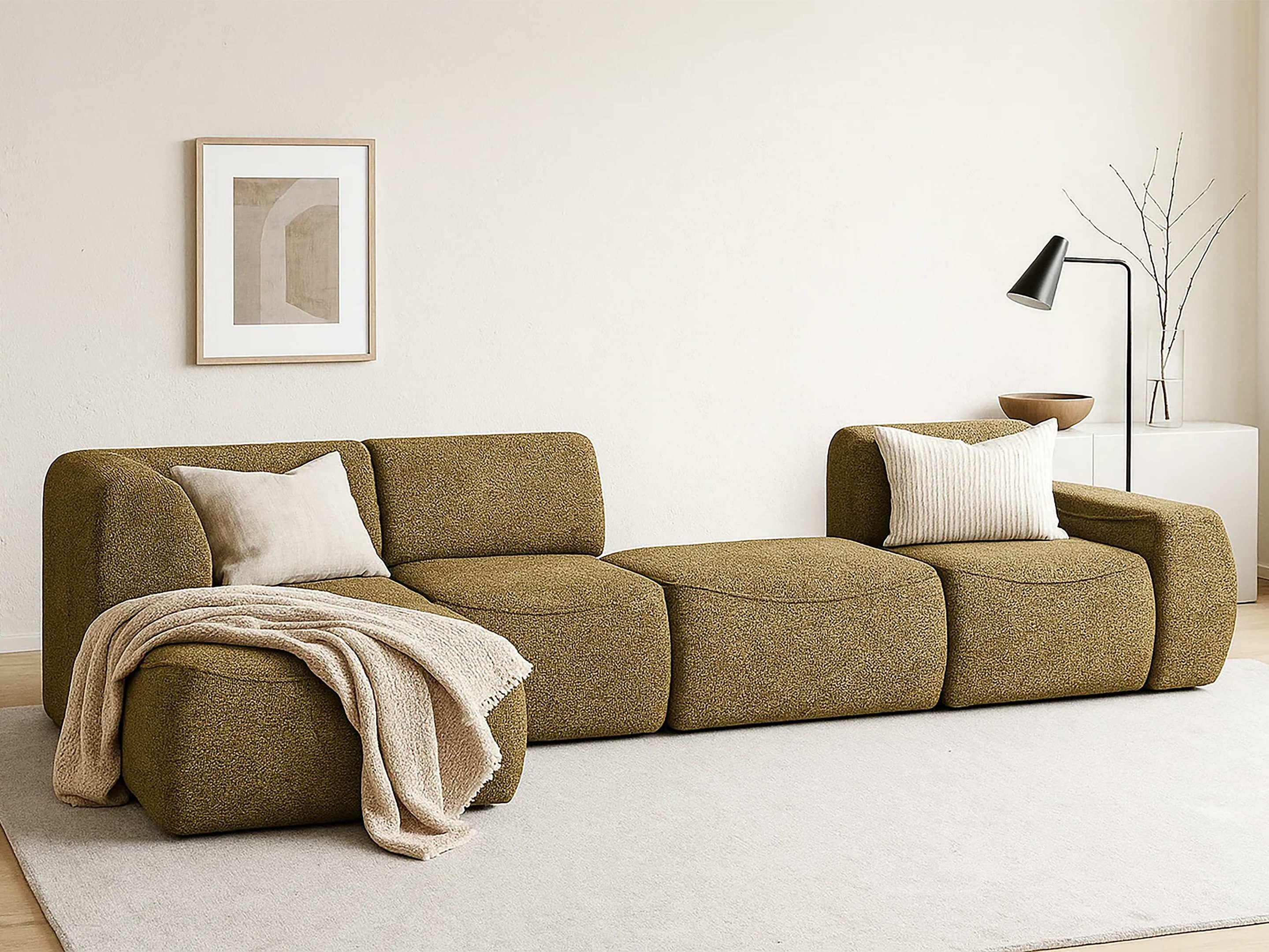 Moduļu stūra dīvāns Elbmonu 108 (Bello 45)