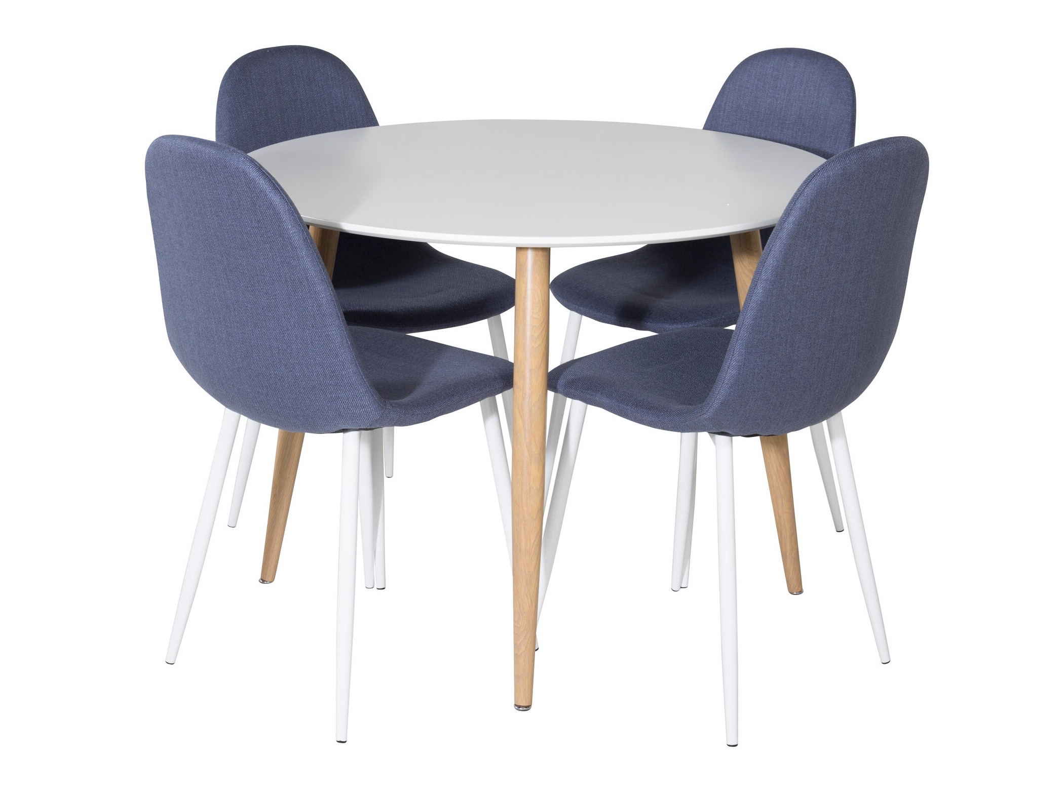 Обеденный гарнитур Dallas 291 (Синий + Белый)