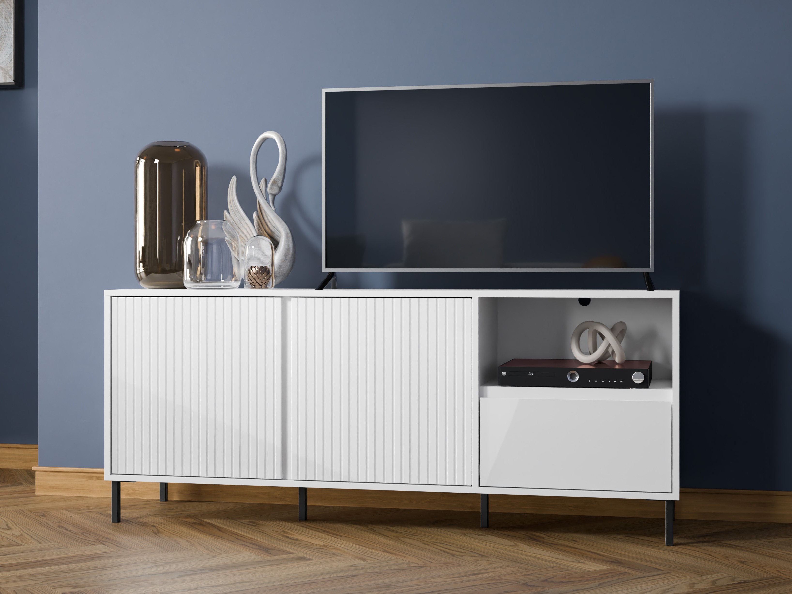 TV galds Ruvrevi 100 (Balts)