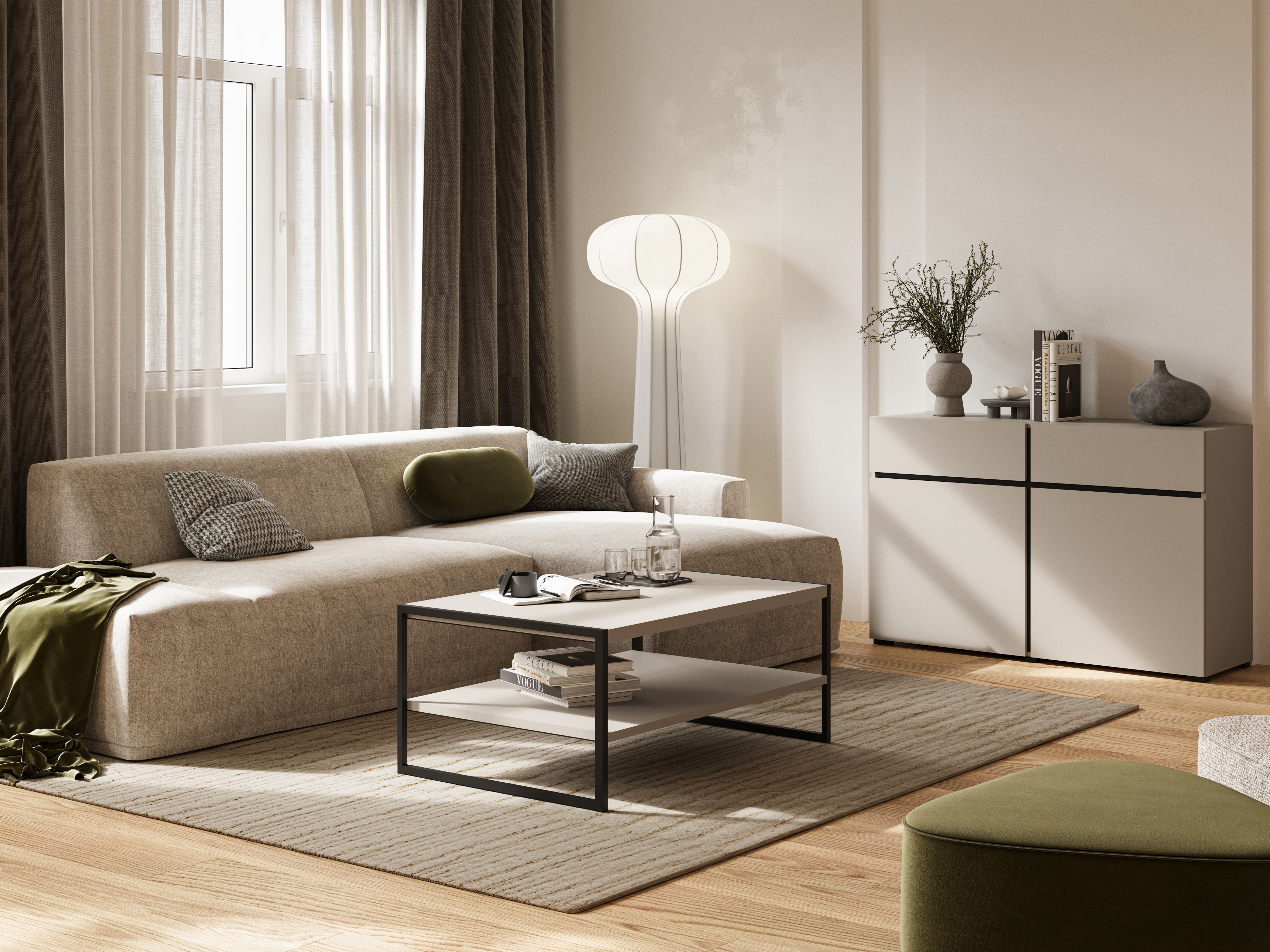 Журнальный столик Austin 381 (Congo + Чёрный)