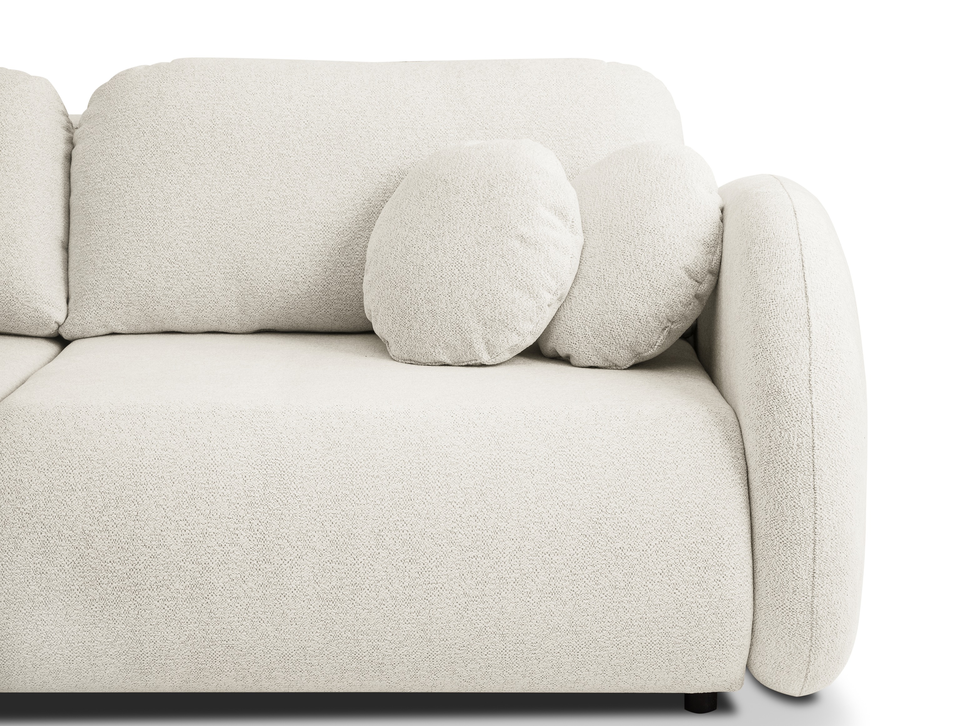 Dīvāns gulta Kingston 196 (Raven 22)