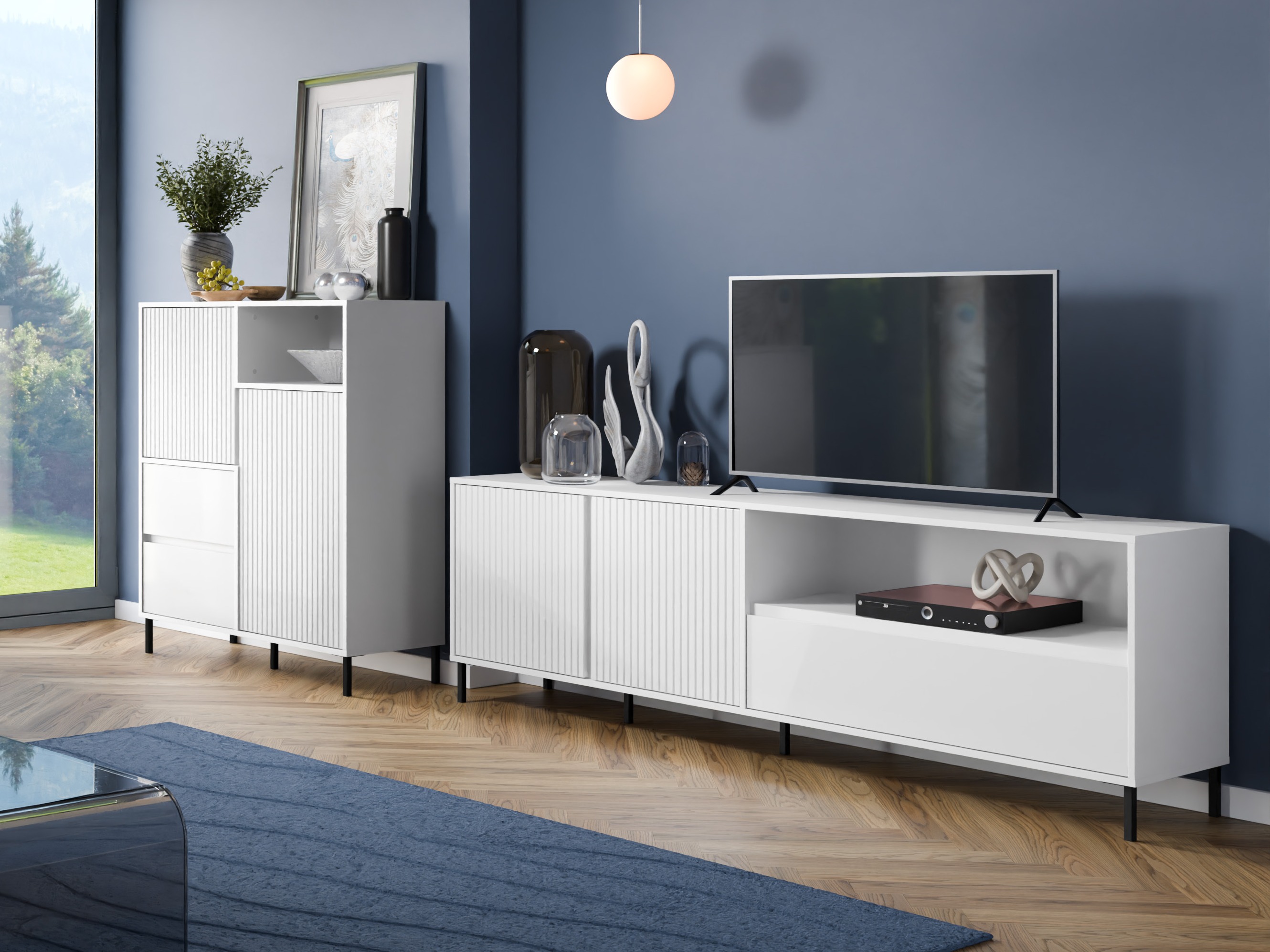 Набор для гостиной Ruvrevi 105 (Белый)