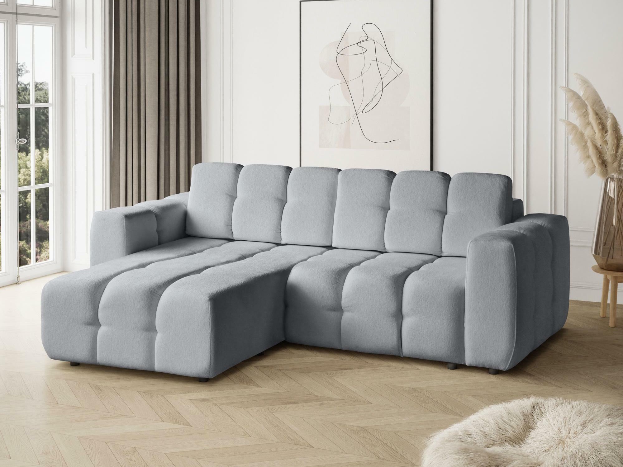 Stūra dīvāns Margate 129 (Raven 06)