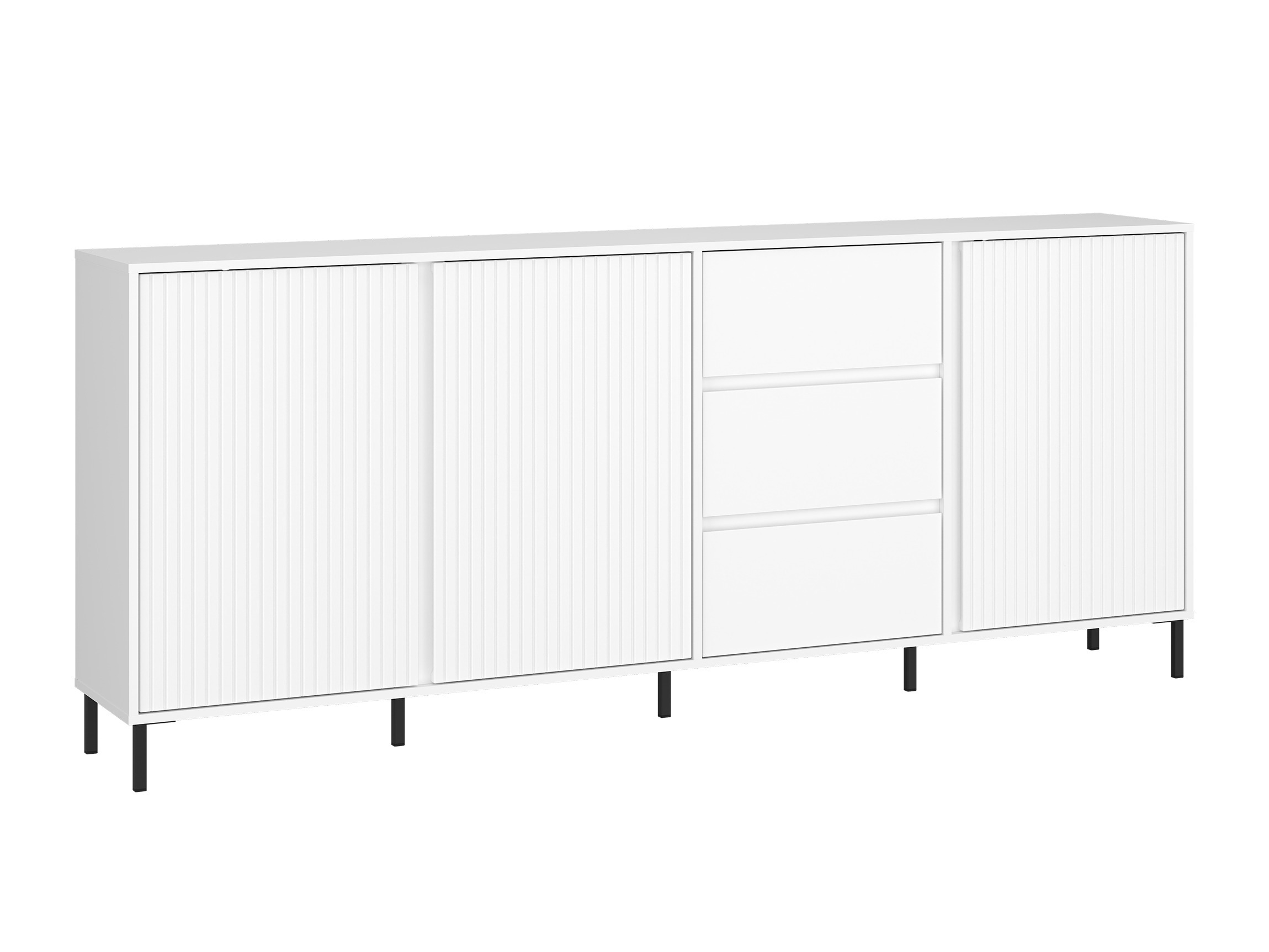 Viesistabas komplekts Ruvrevi 105 (Balts)