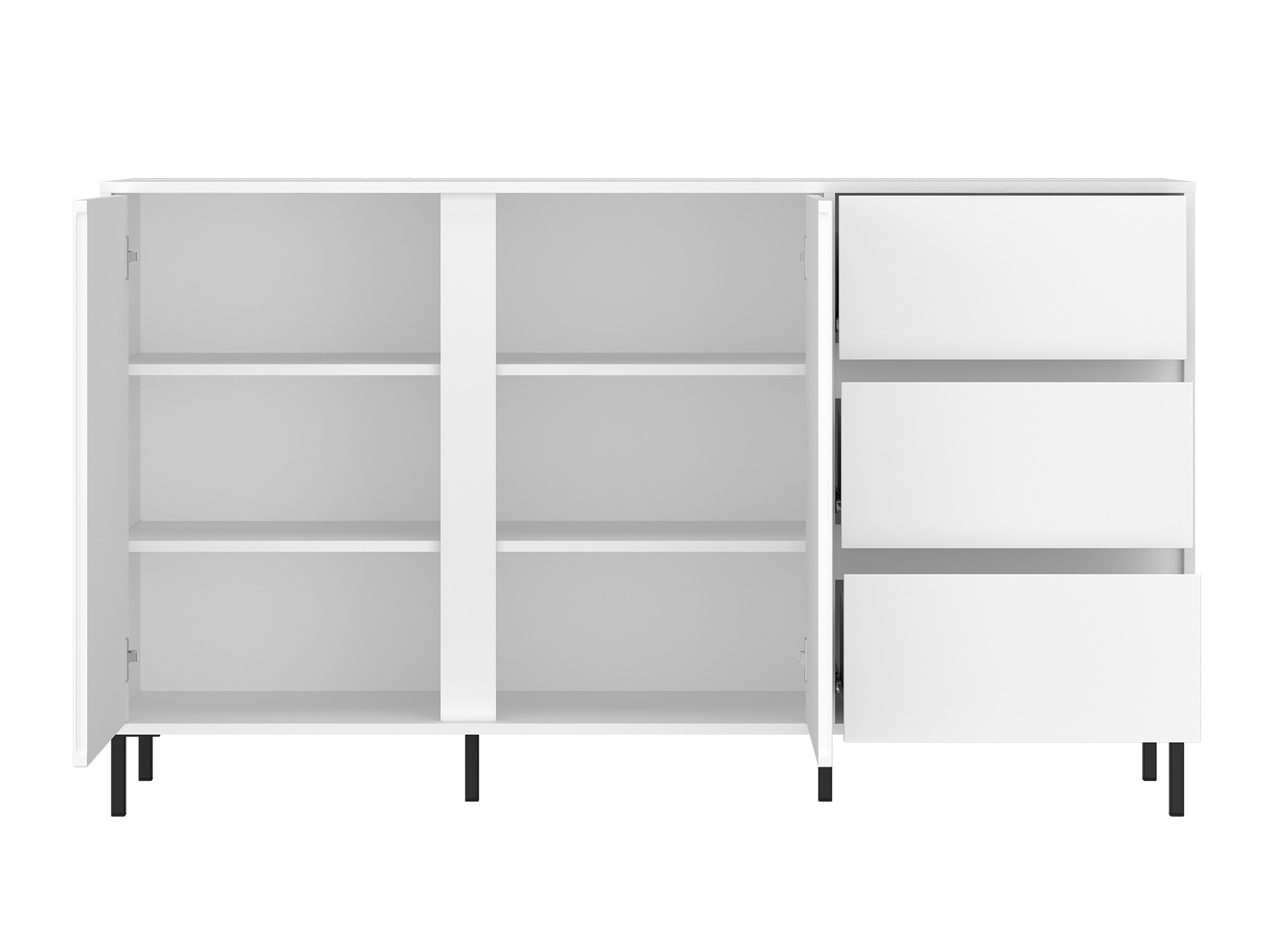 Viesistabas komplekts Ruvrevi 106 (Balts)