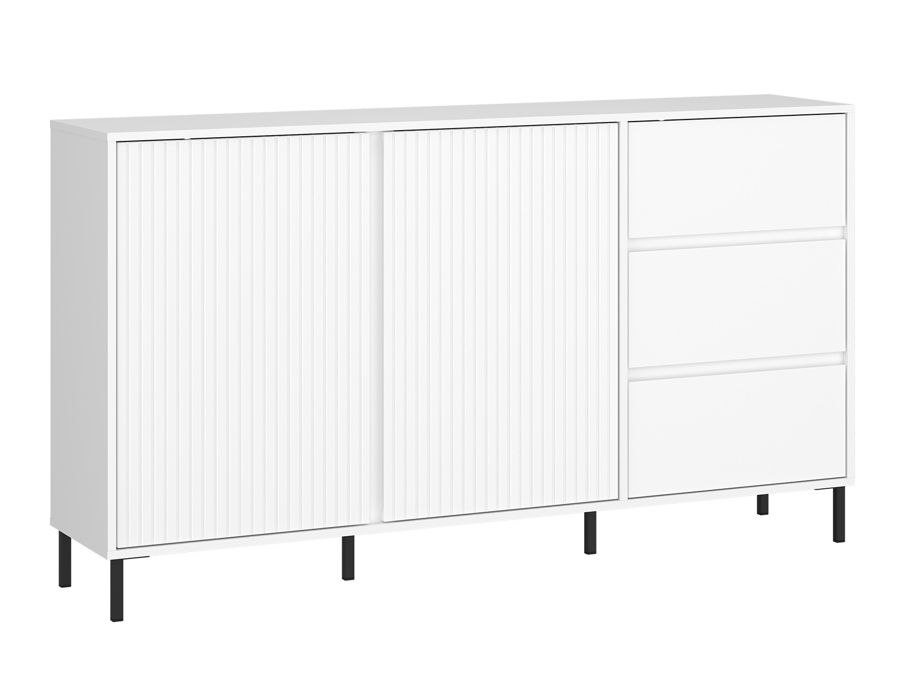 Viesistabas komplekts Ruvrevi 106 (Balts)