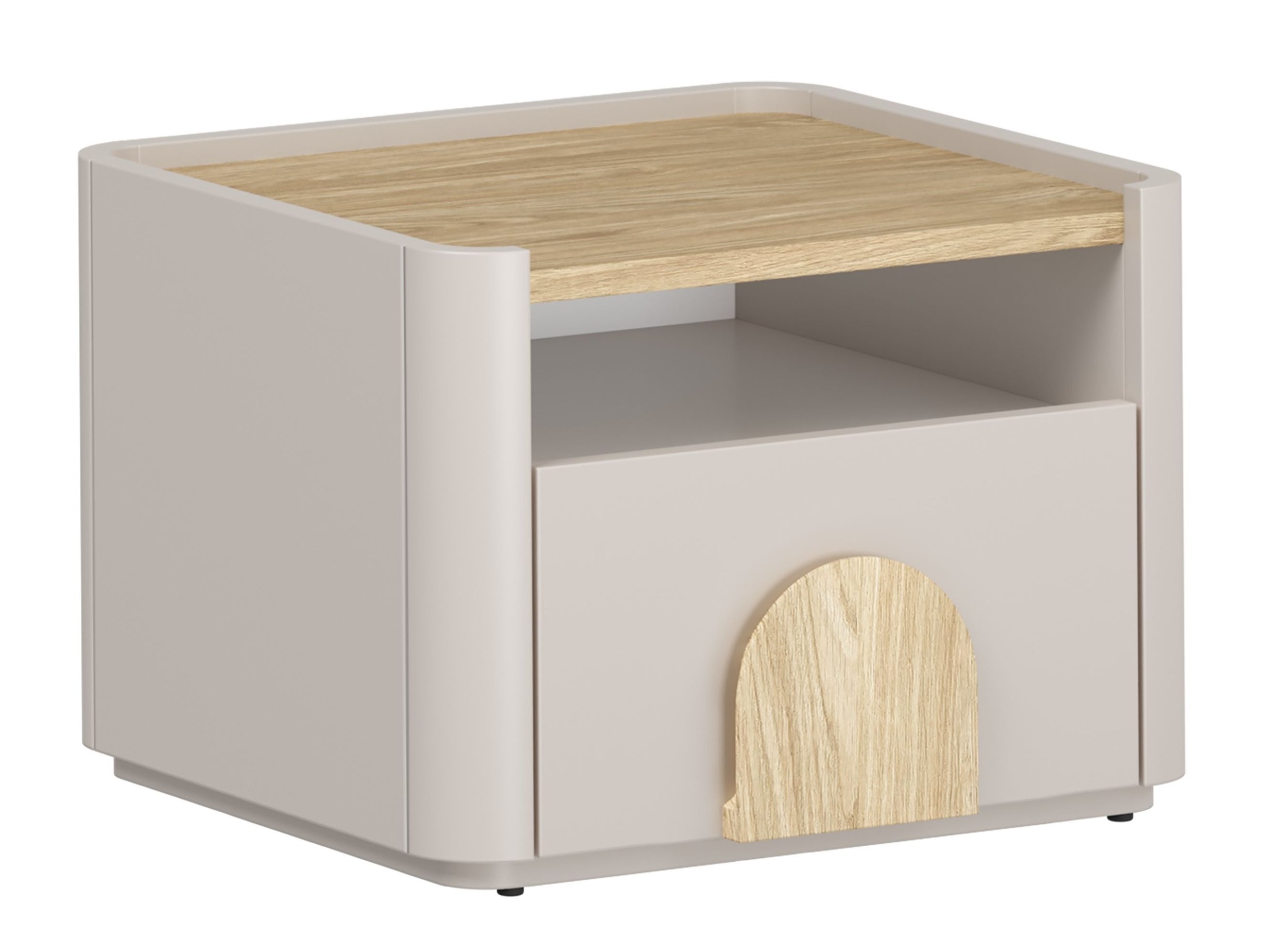 Naktsgaldiņš Camavio 100 (Kašmirs + Gaišs ozols)