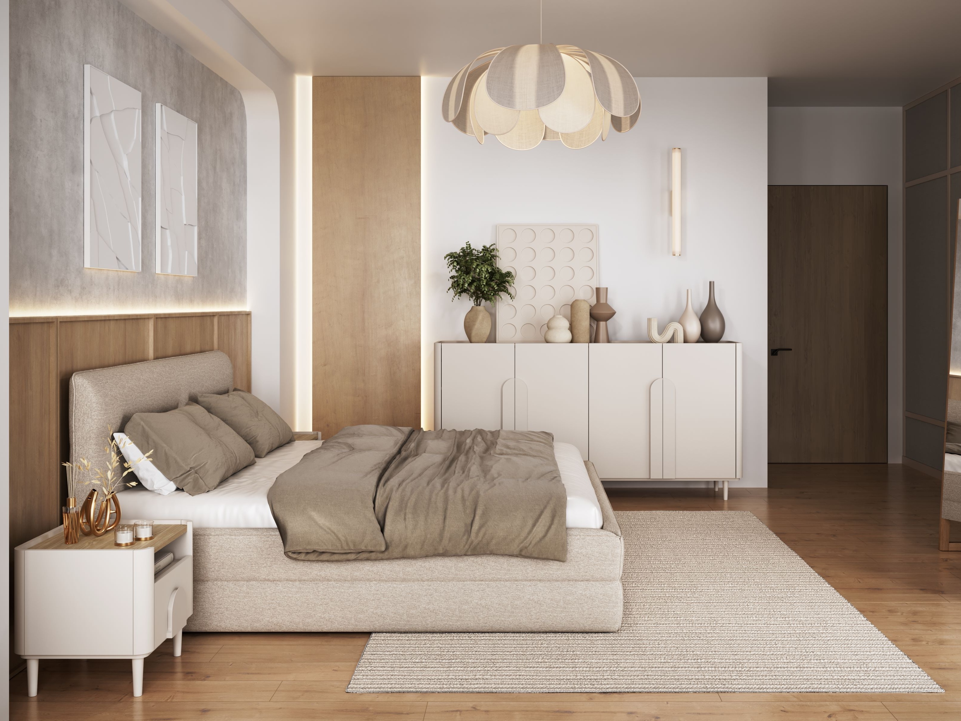 Прикроватная тумбочка Camavio 100 (Кашемир)