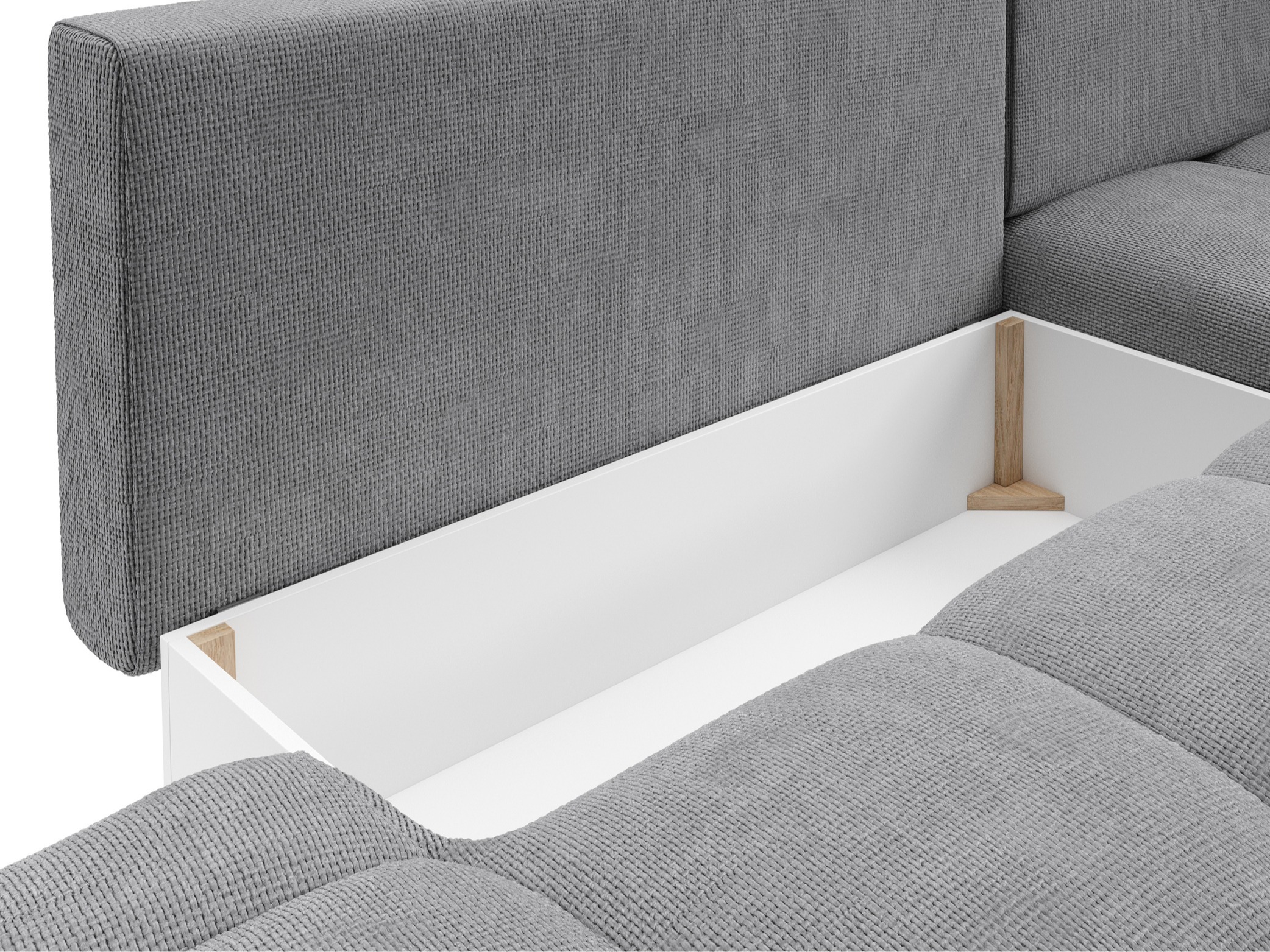 Stūra dīvāns Kingston 156 (Flow 17)