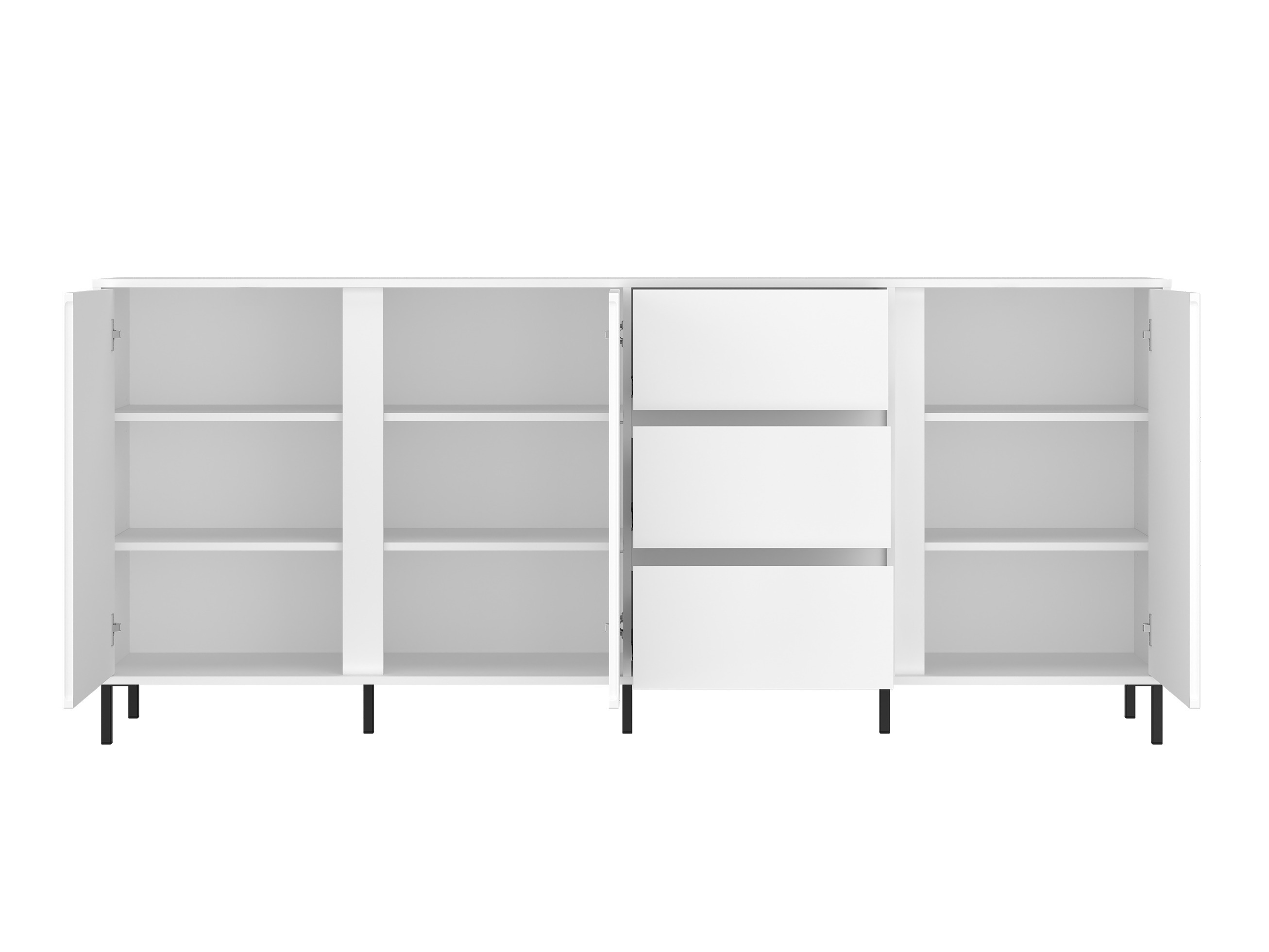 Viesistabas komplekts Ruvrevi 107 (Balts)