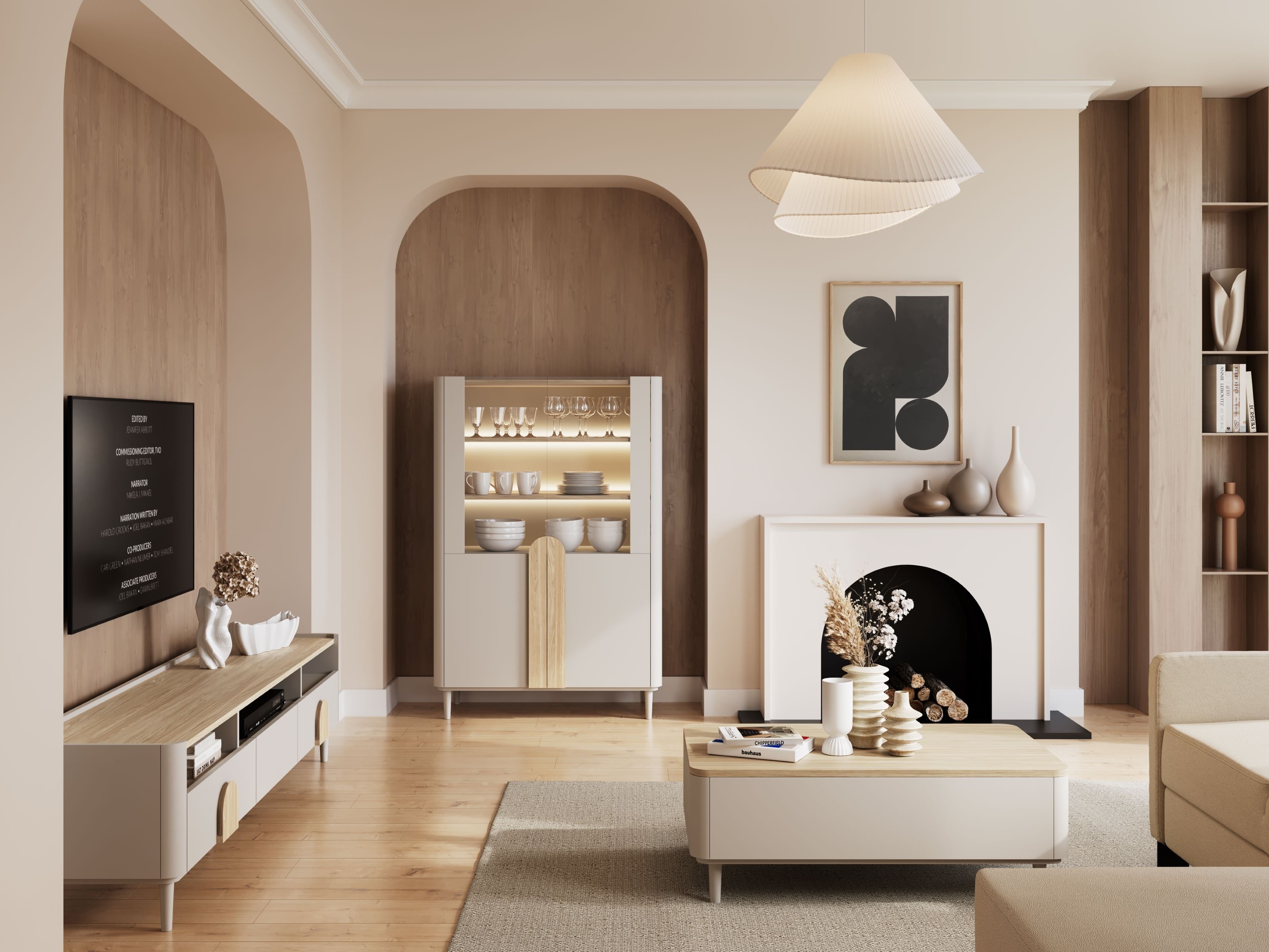 Plaukts Camavio 101 (Kašmirs + Gaišs ozols)