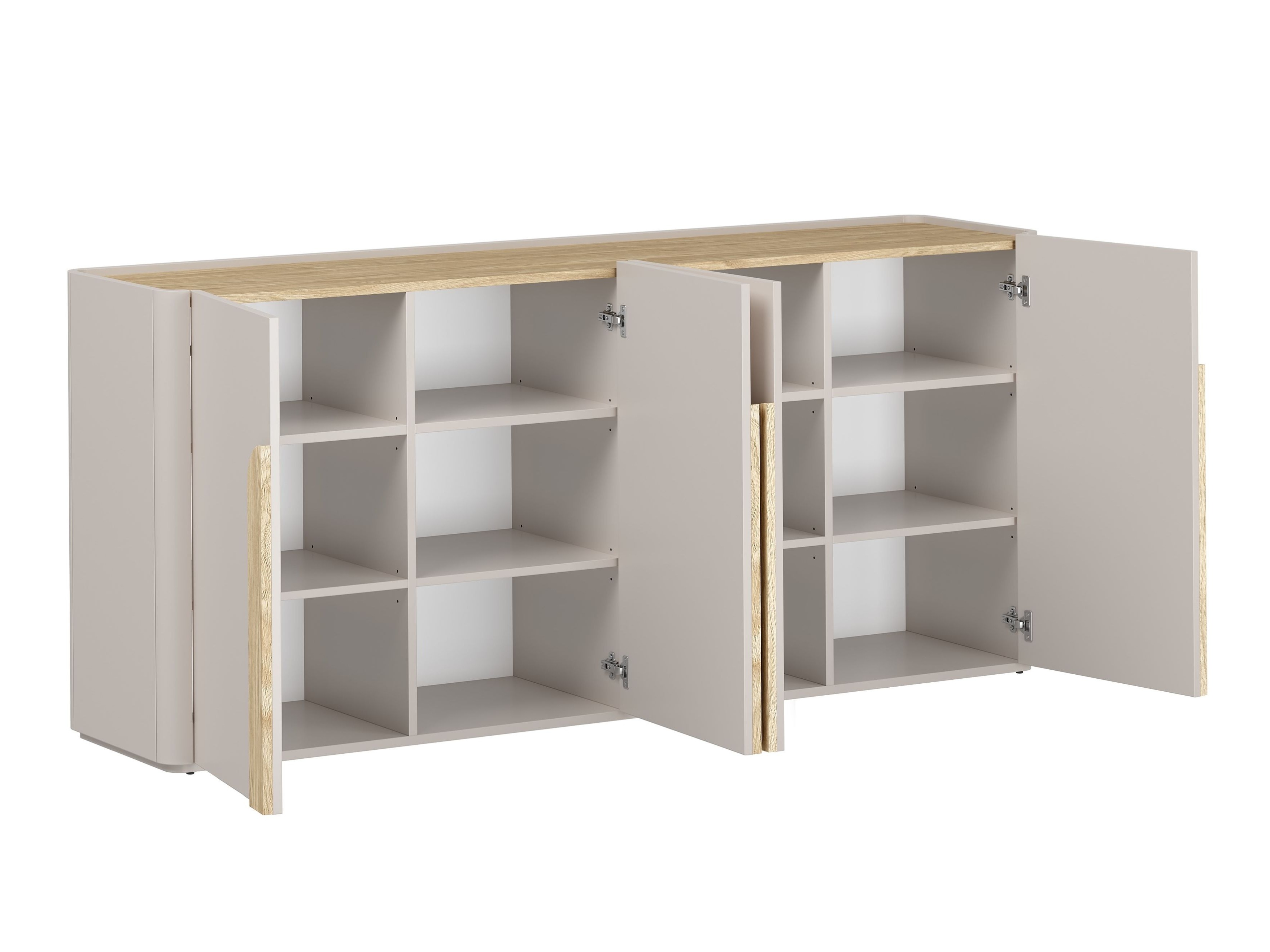 Skapis Camavio 102 (Kašmirs + Gaišs ozols)