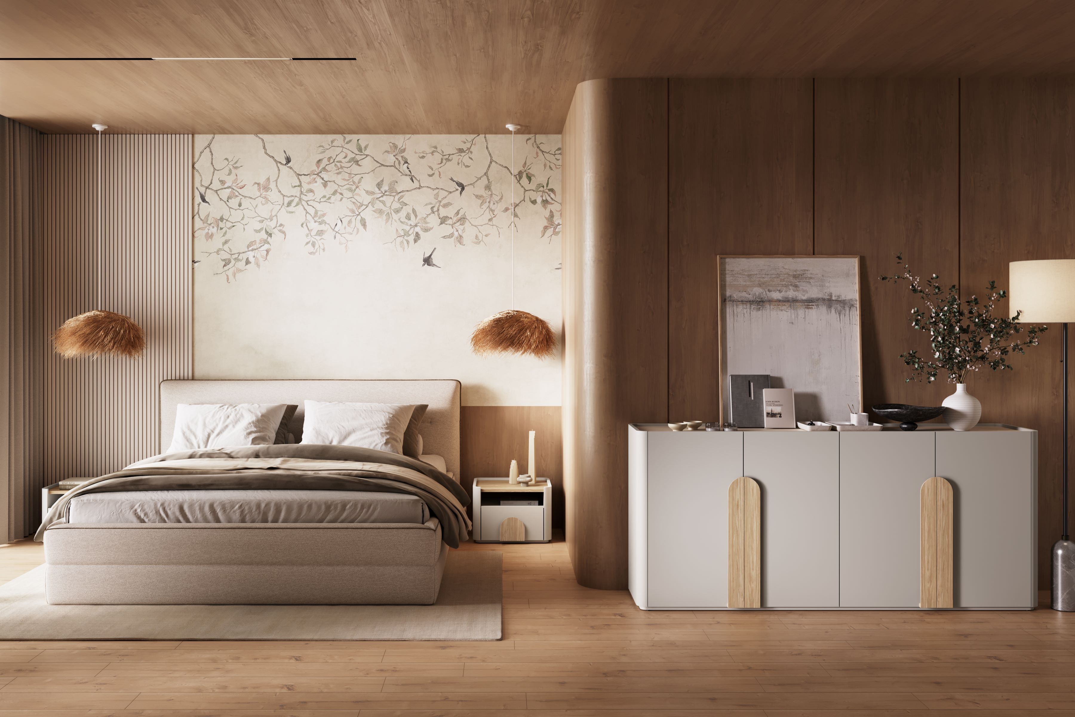 Skapis Camavio 102 (Kašmirs + Gaišs ozols)