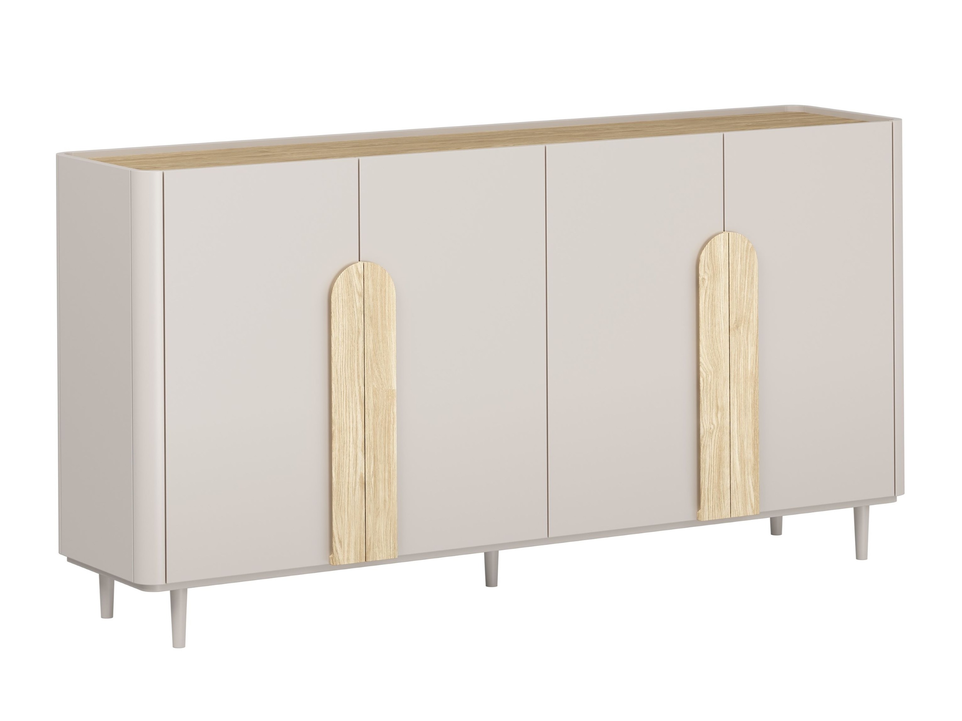 Skapis Camavio 102 (Kašmirs + Gaišs ozols)