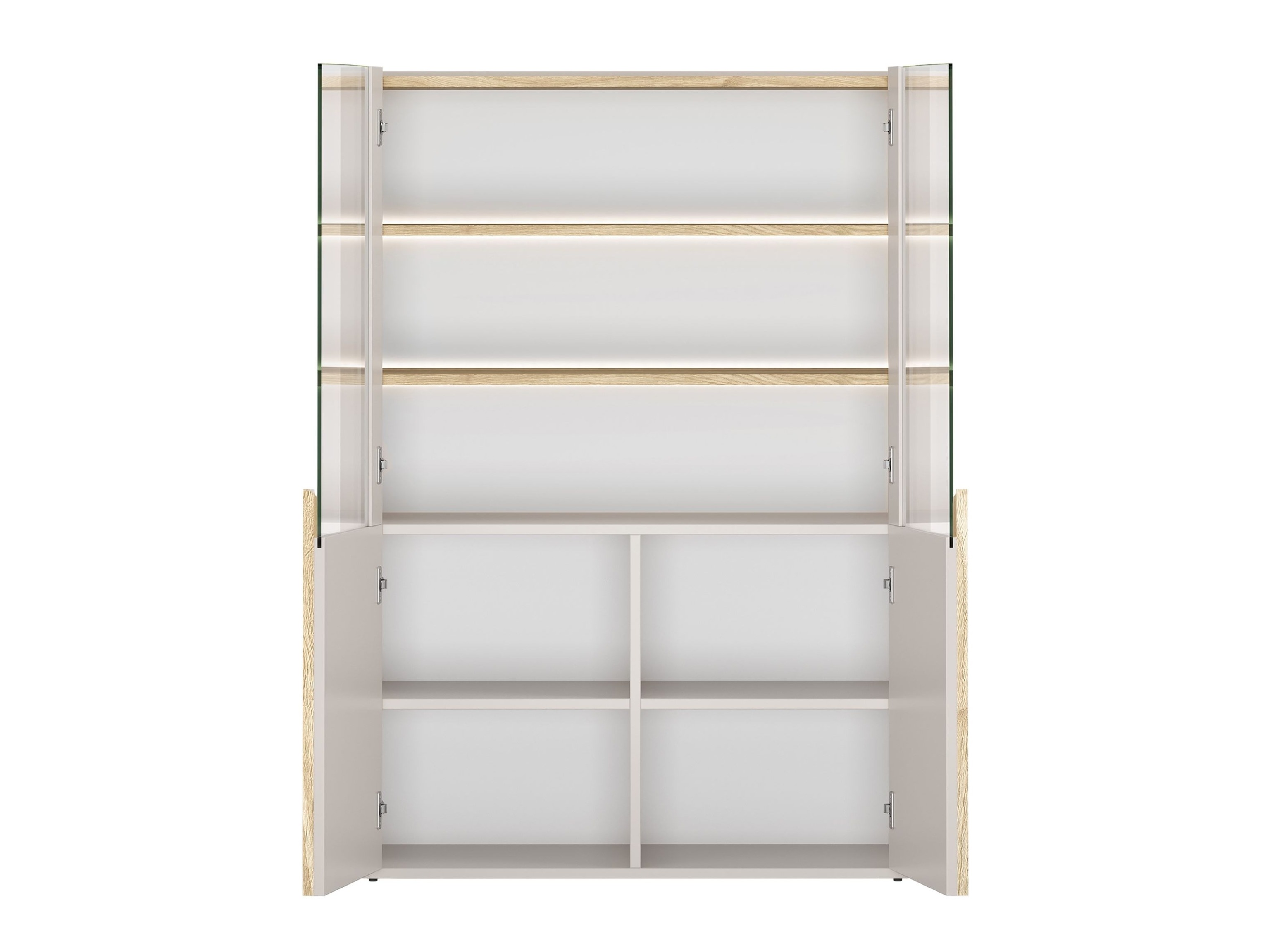 Стеллаж Camavio 101 (Кашемир + Светлый дуб)