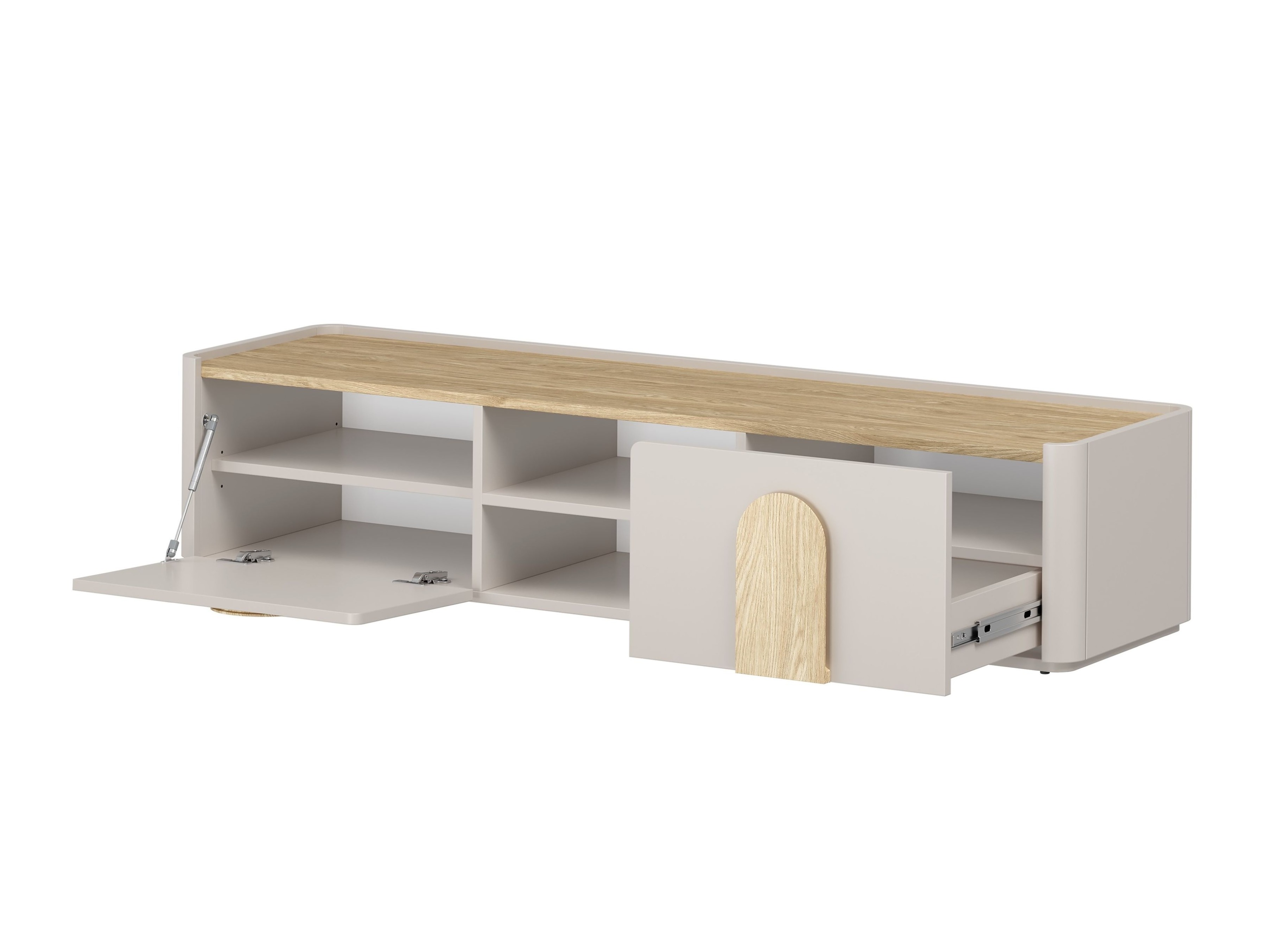 TV galds Camavio 103 (Kašmirs + Gaišs ozols)